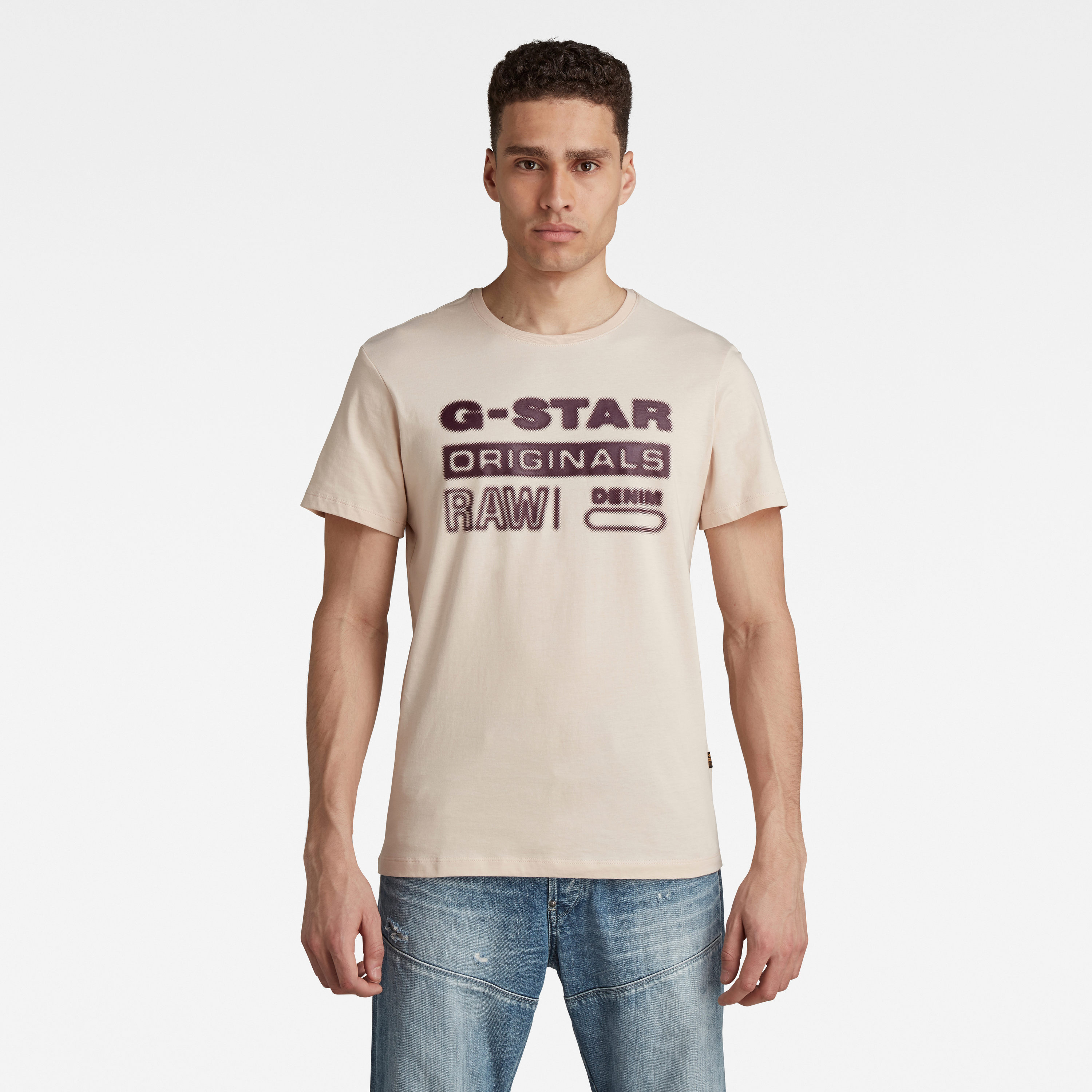 G-STAR T-shirt - Originals hd graphic r t light pink