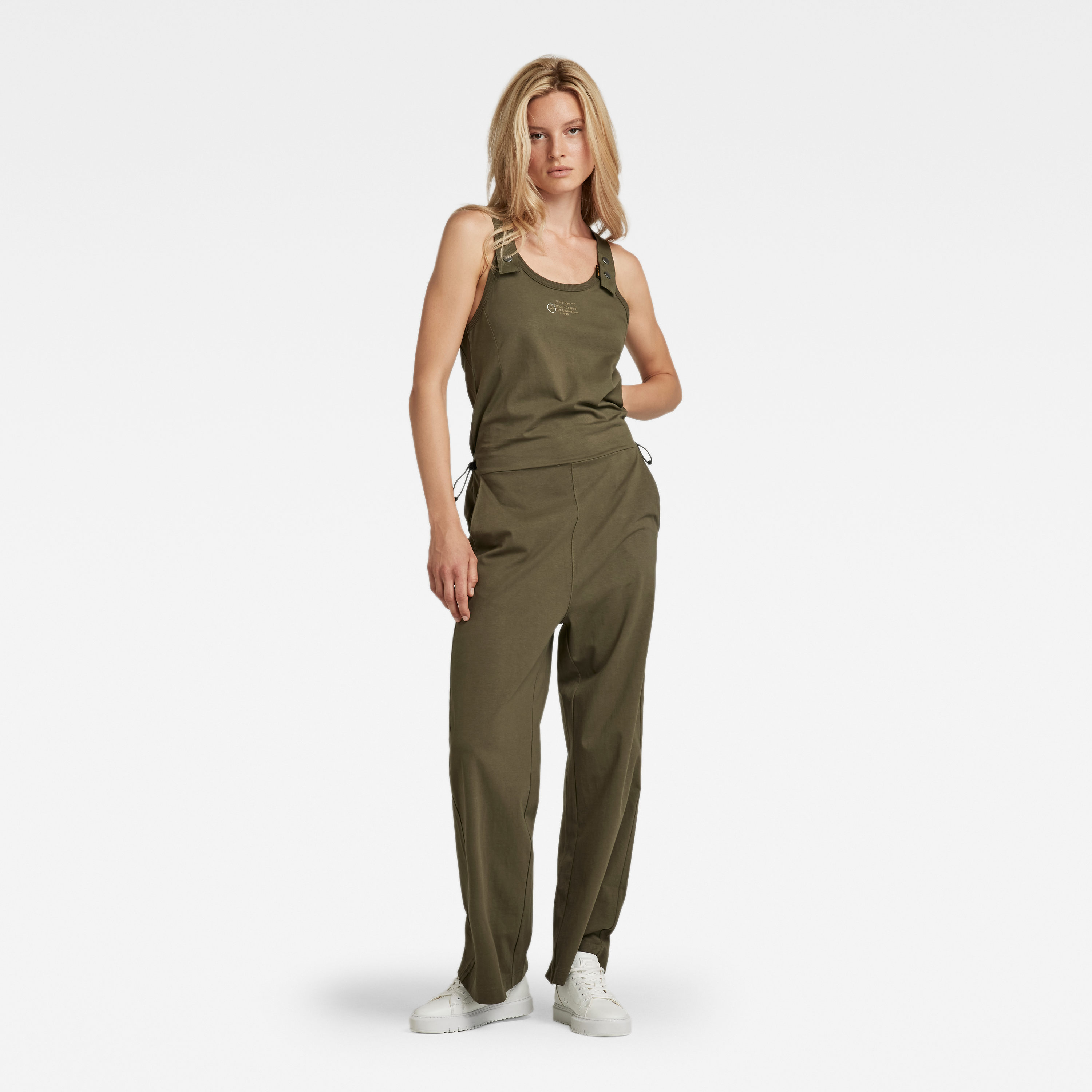 G-STAR Jumpsuit - Adjustable Tank Jumpsuit Green