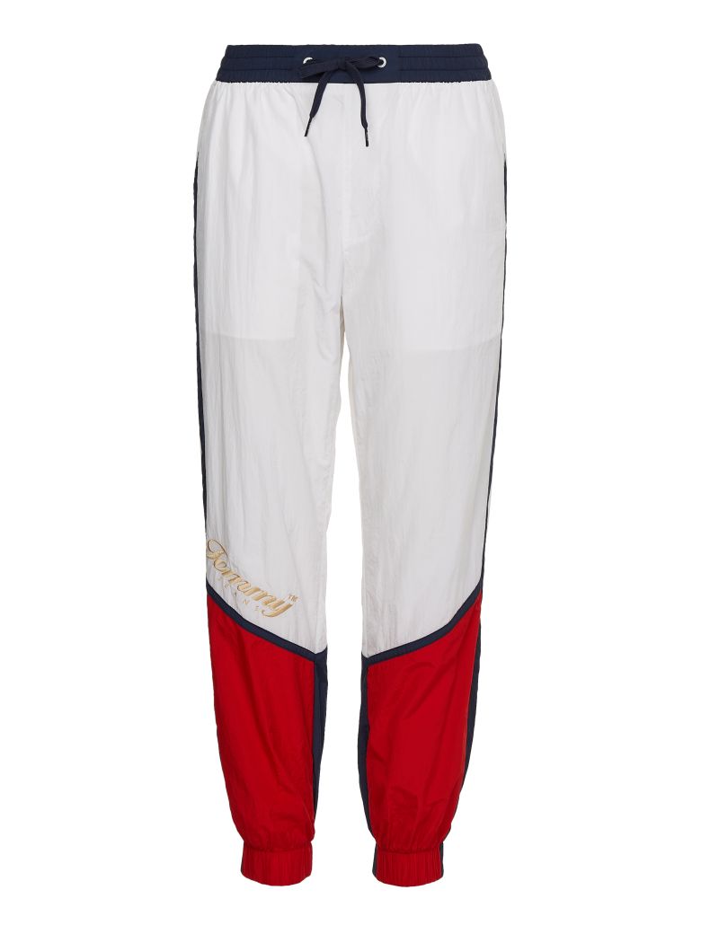 Tommy Jeans Sweatpants - TJW ARCHIVE WINDPANT white
