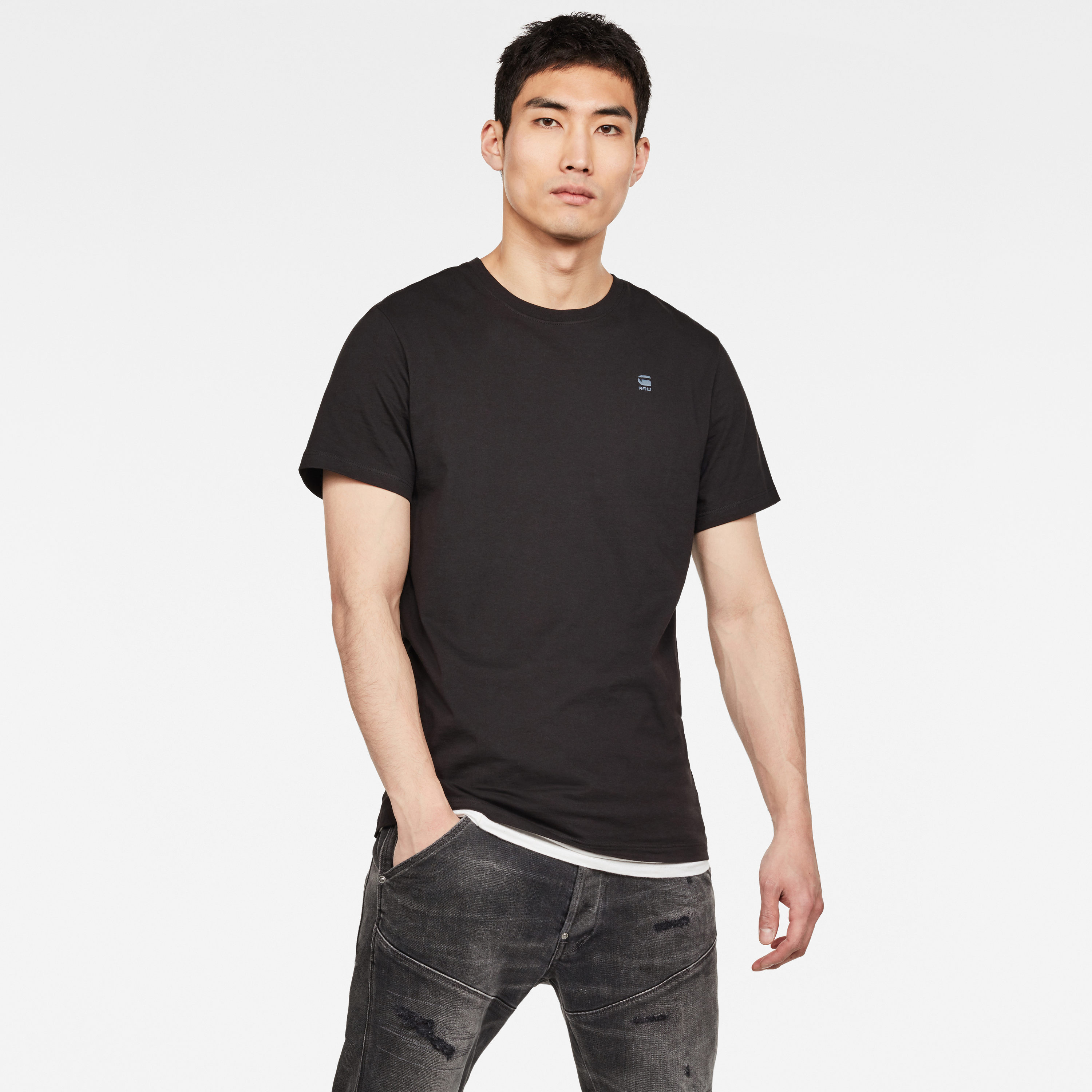 G-STAR T-shirt - Base-s r t s\s black