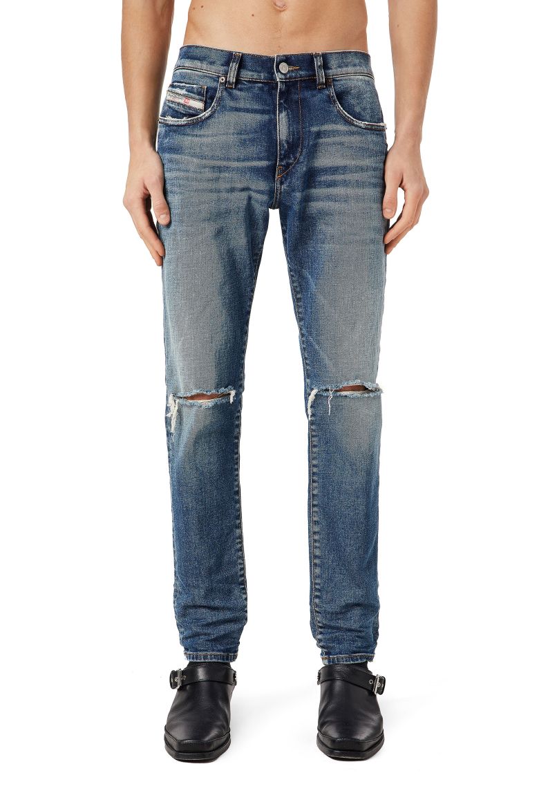 Diesel Jeans - 2019 D-STRUKT L.32 TROUSERS Blue