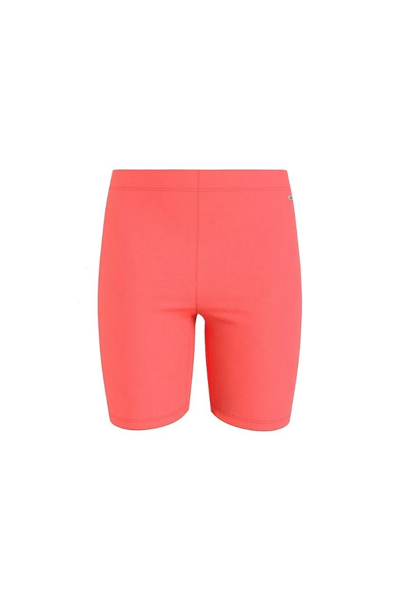 Tommy Jeans Shorts - TJW FITTED BRANDED BIKE SHORT pink