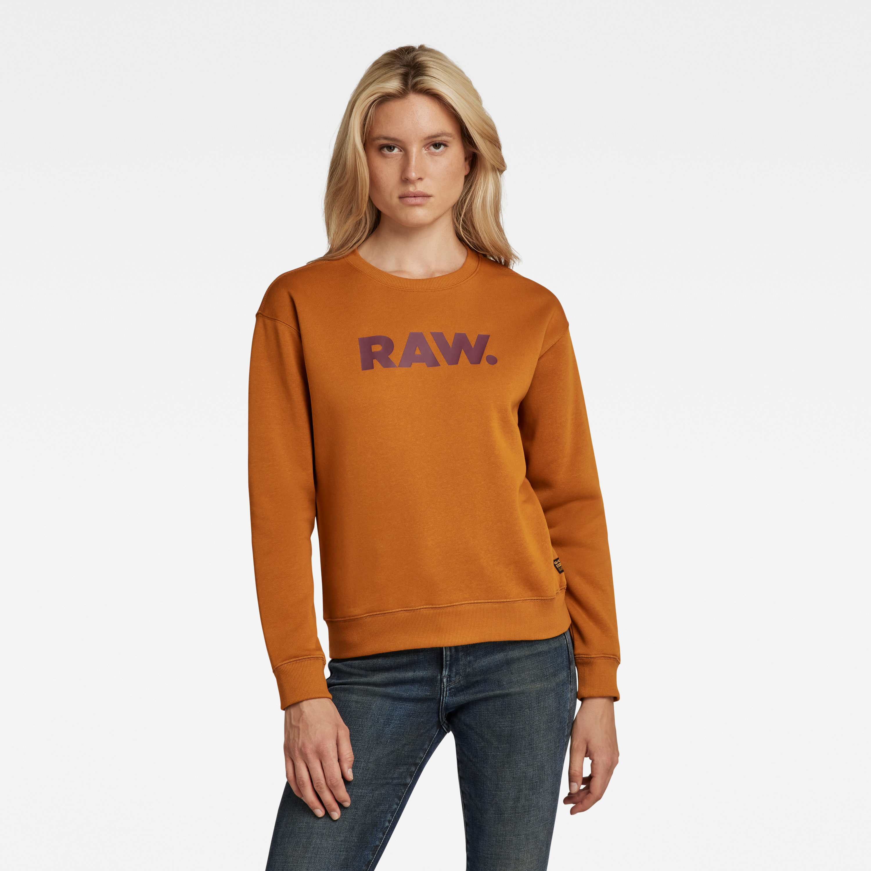 Sweatshirt - G-star RAW Pacior sweat r orange