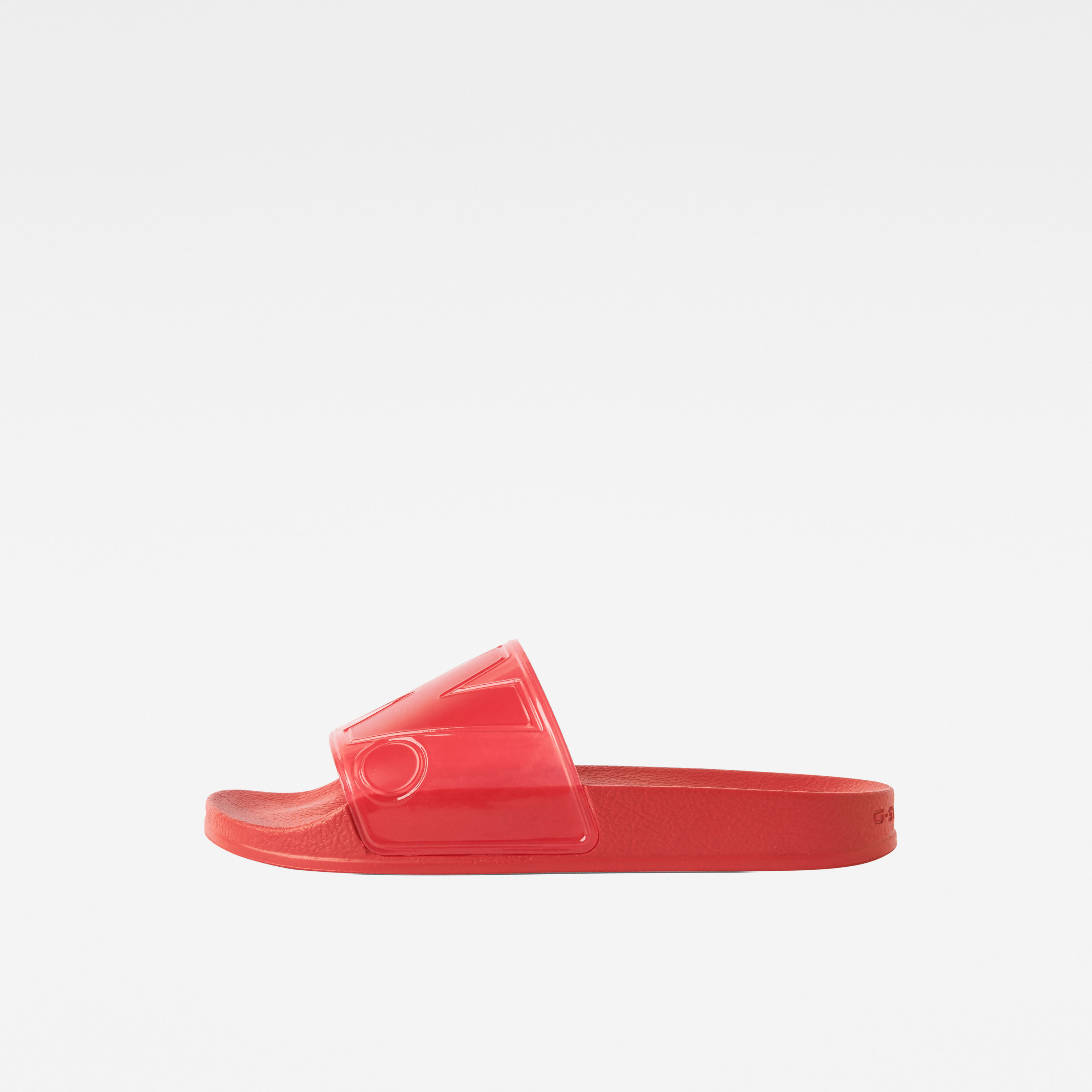 Flip-flops - G-STAR Cart Slide II - Transparent WMN red