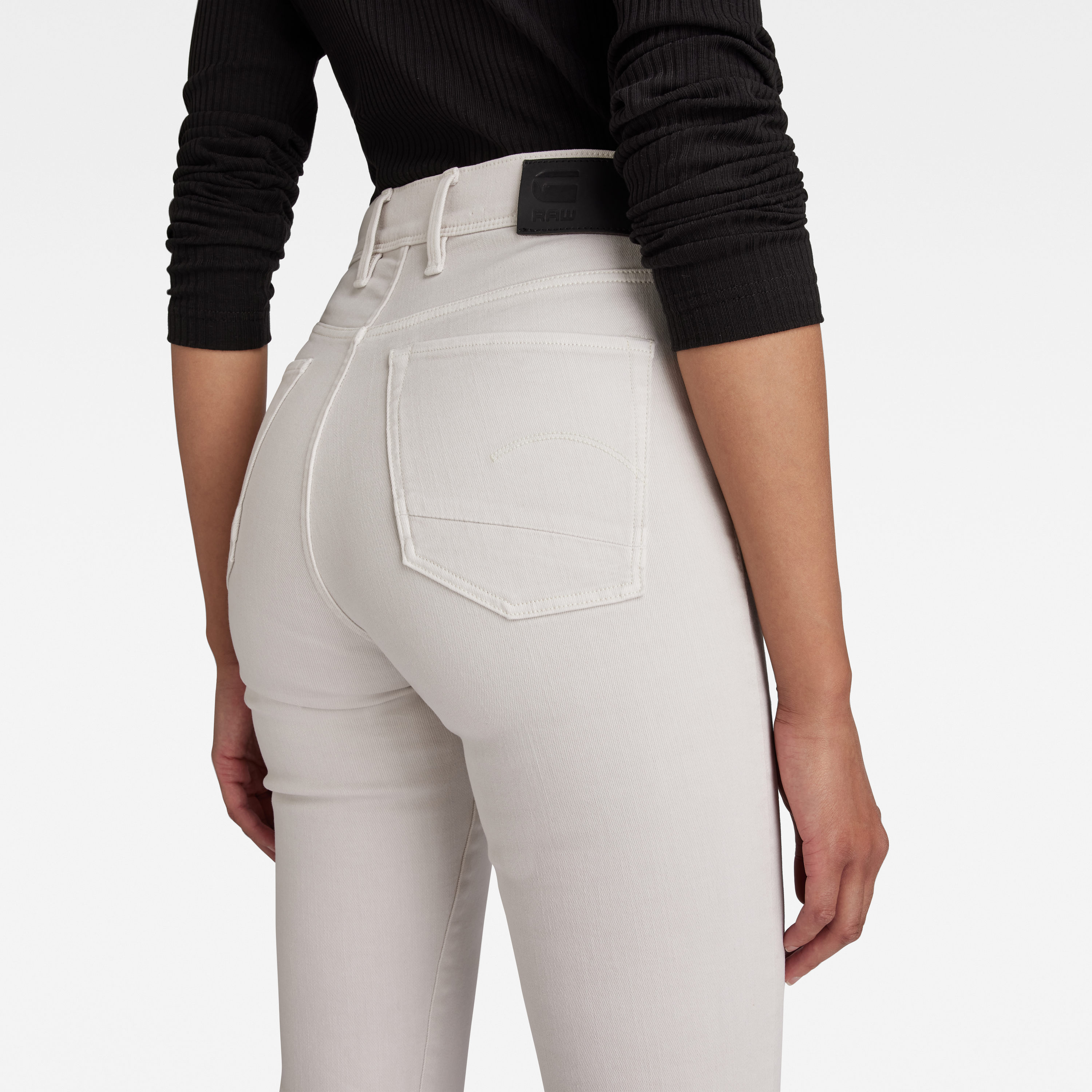 G-STAR Jeans - Kafey Ultra High Skinny white