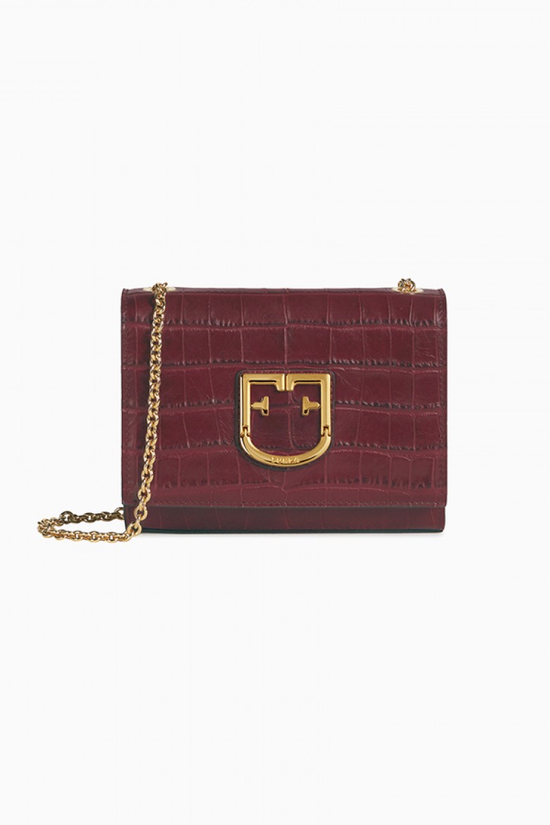 Handbag - FURLA VIVA MINI POCHETTE red