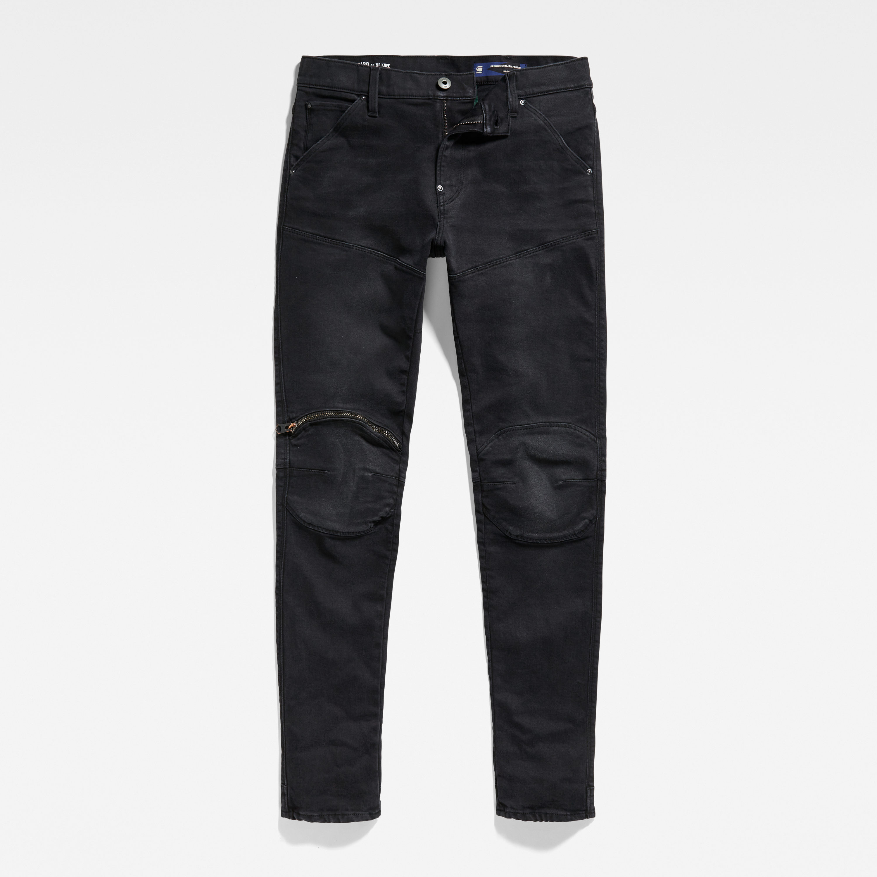 G-STAR Jeans - 5620 3D Zip Knee Skinny Black