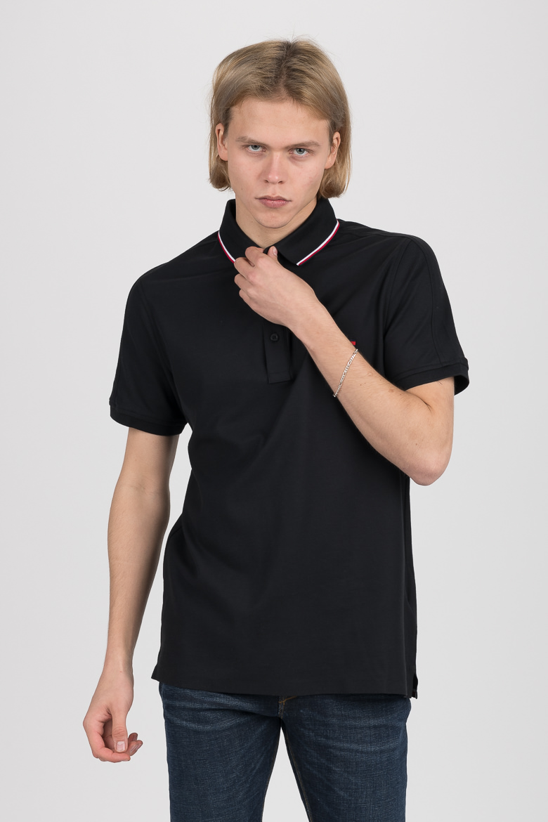 Tommy Hilfiger Polo shirt - 2 MB SS CLIMATE CONTROL POLO black