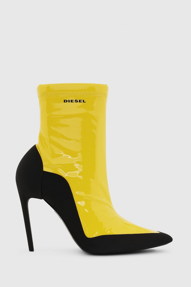 Diesel Shoes - SLANTY DSLANTY ABH ankle boot yellow-black