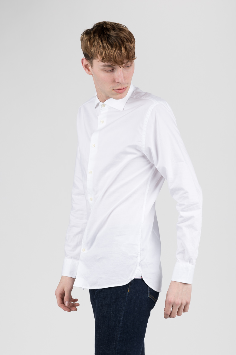 Tommy Hilfiger Shirt - TWO TONE DOBBY SHIRT white