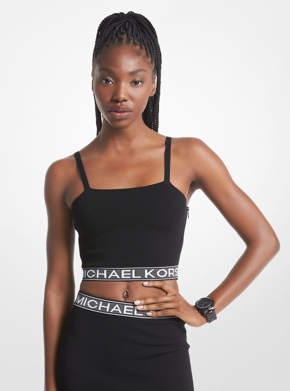 Michael Kors Top - ECO KORS BUSTIER TOP black