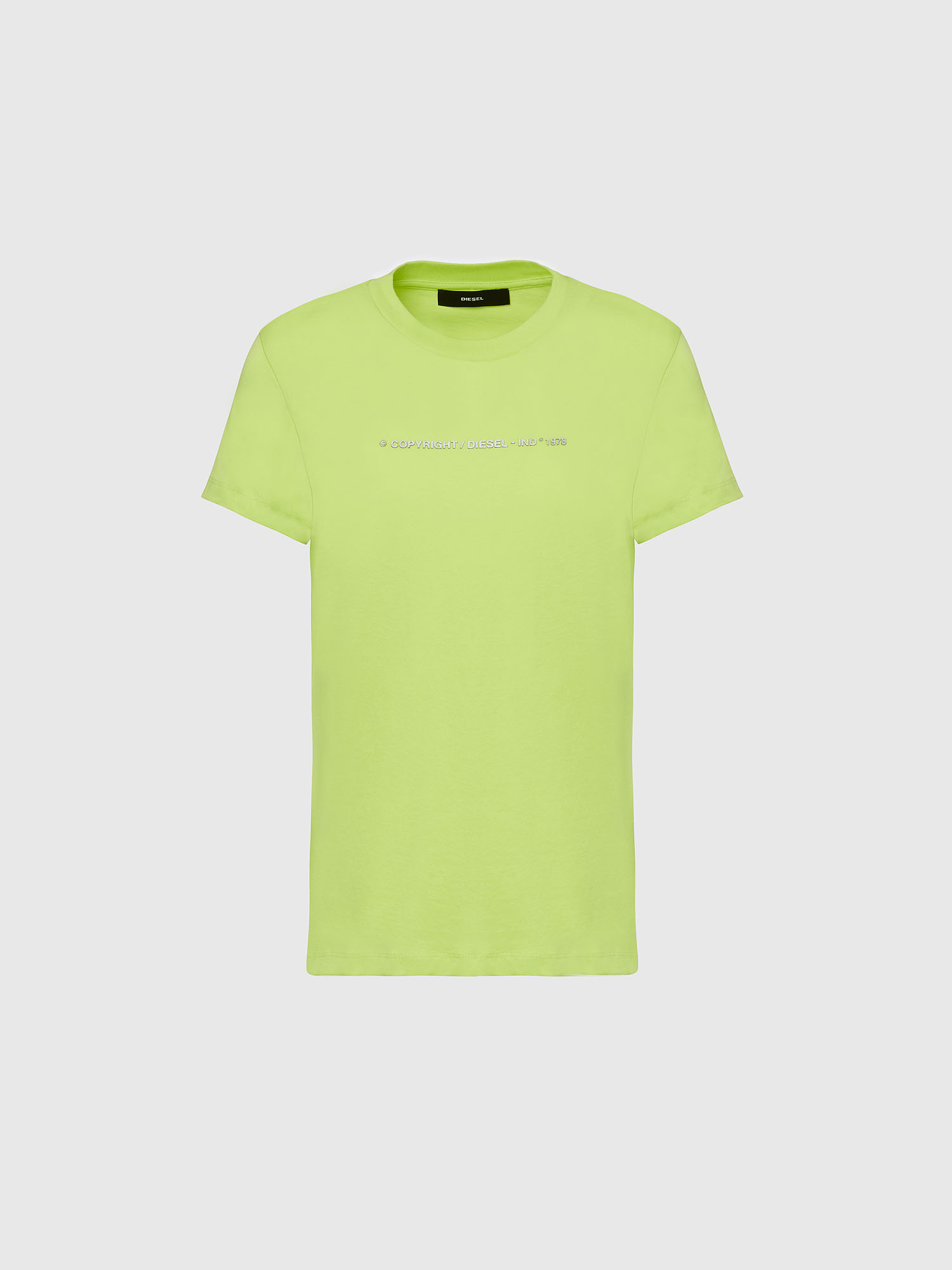 Diesel T-shirt - TSILYCOPY TSHIRT Neon Green