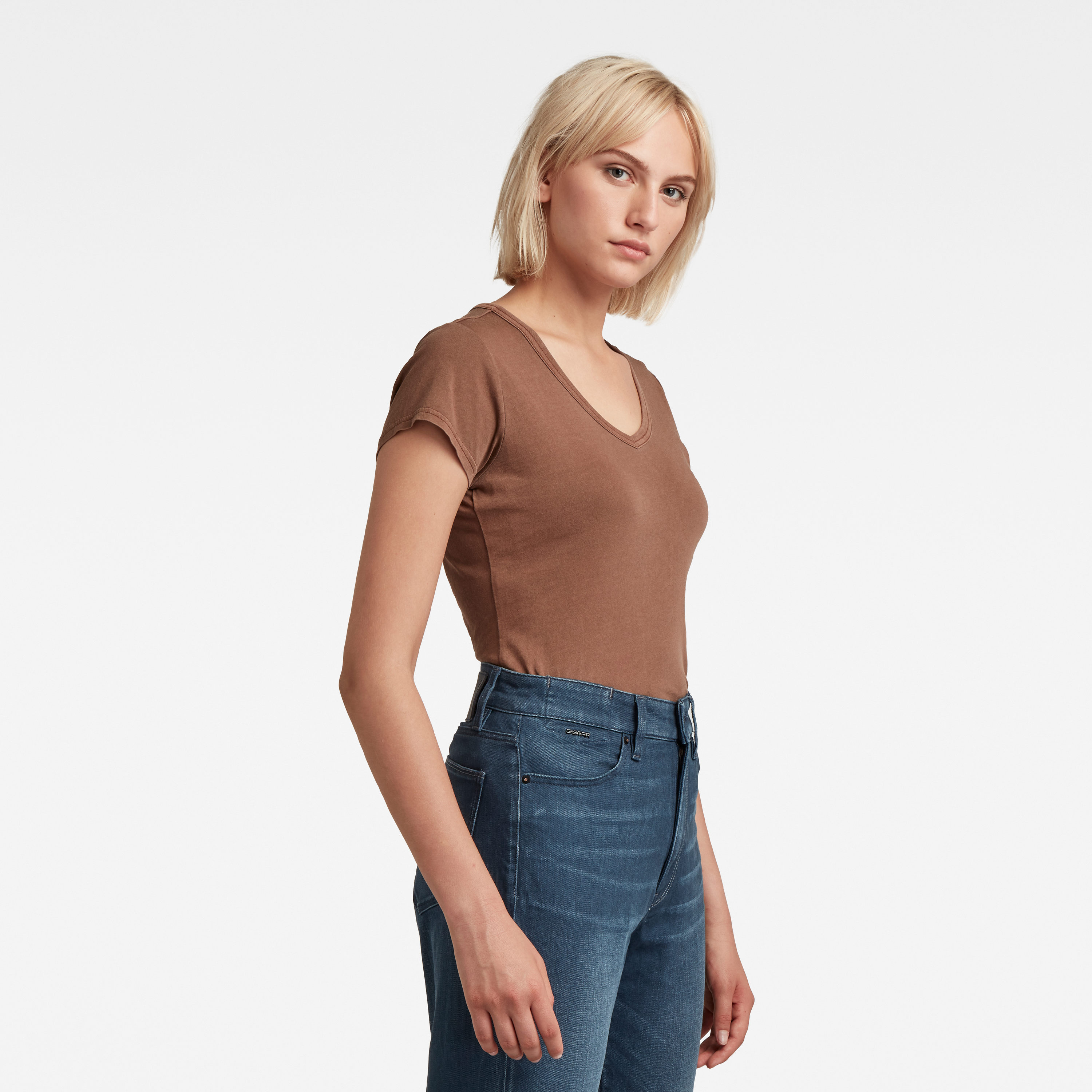G-STAR T-shirt - Eyben slim in t wmn s\s from brown