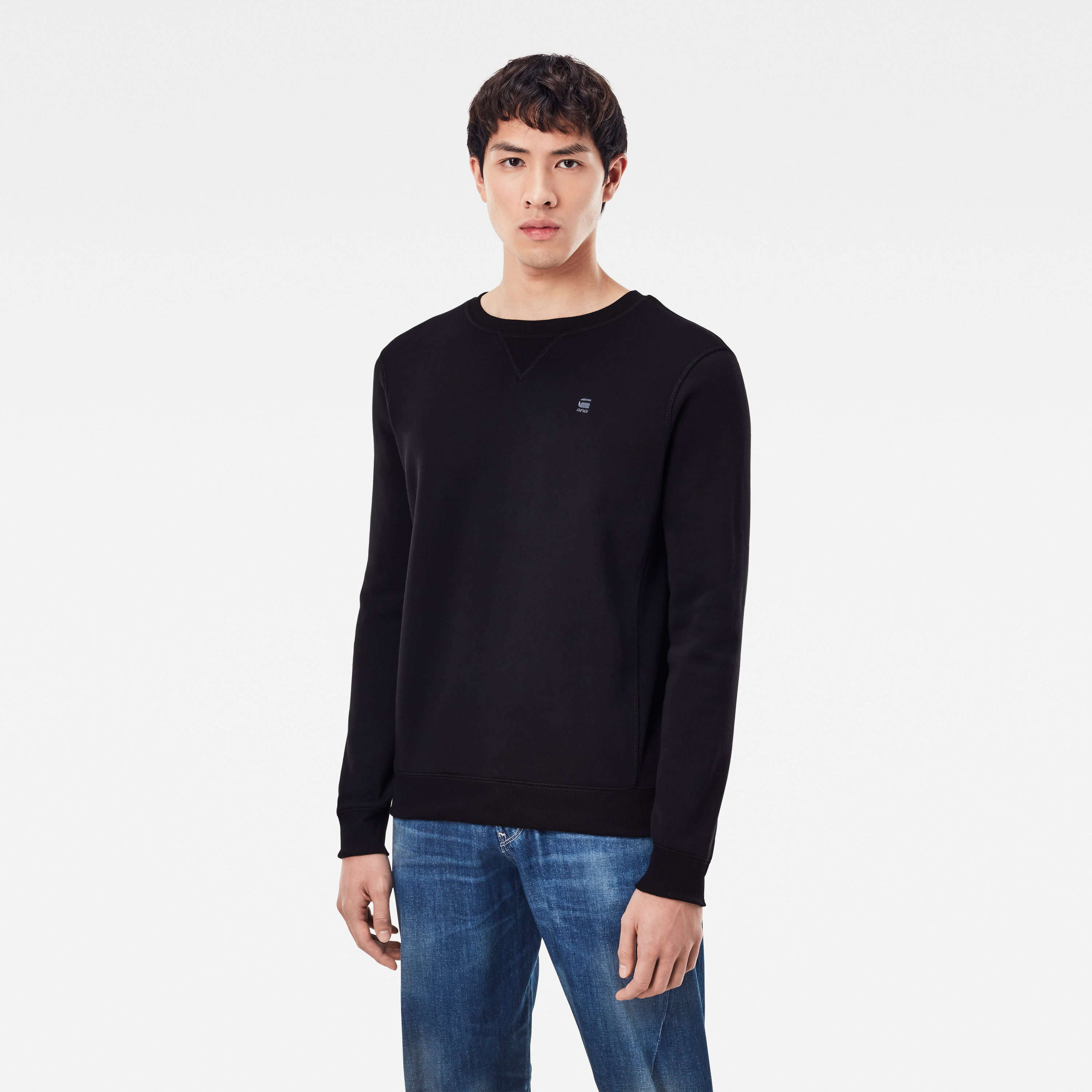 G-STAR Sweatshirt - Premium Core R Sw Ls Black