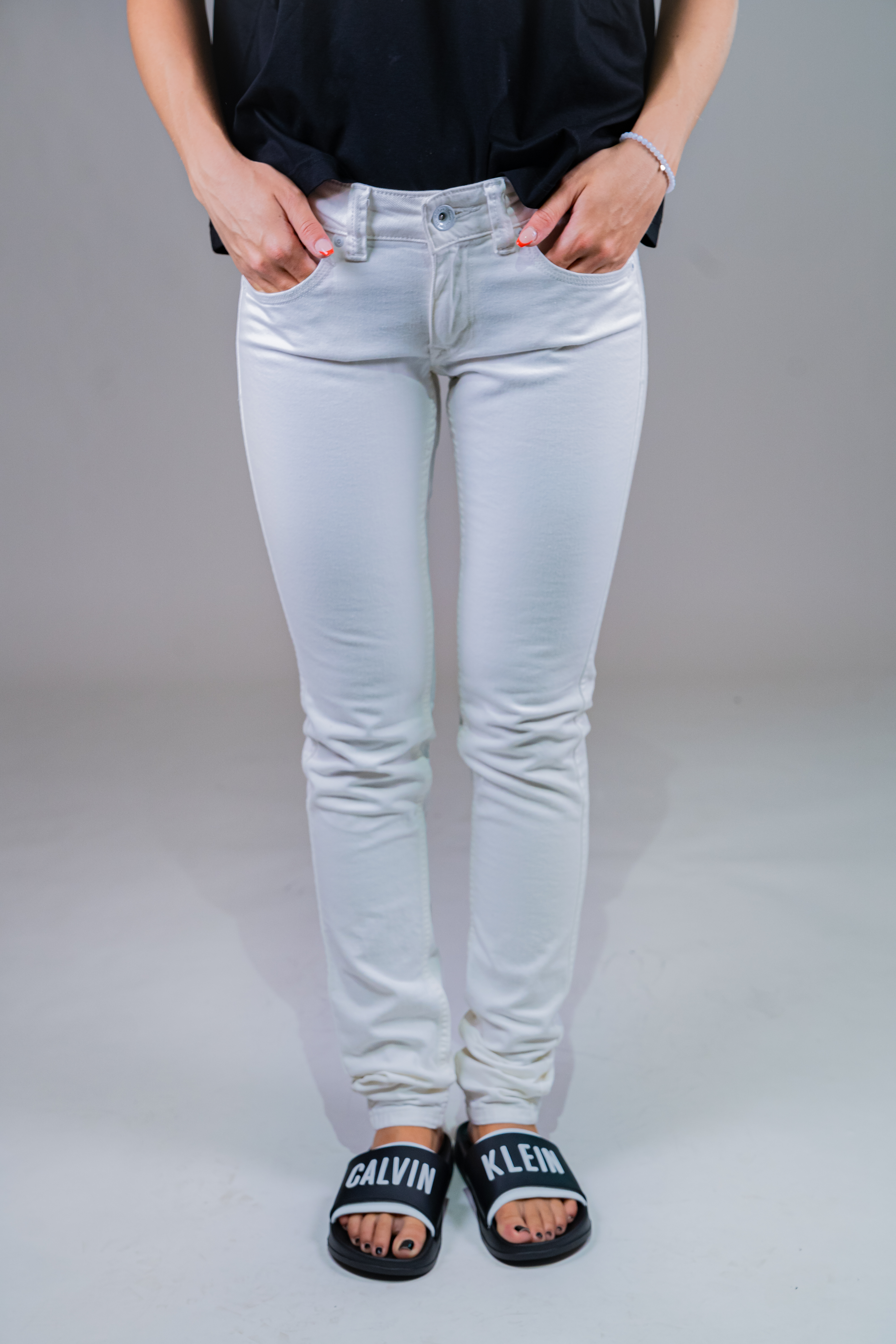 Tommy Hilfiger Jeans - Sophie Skinny PWC White