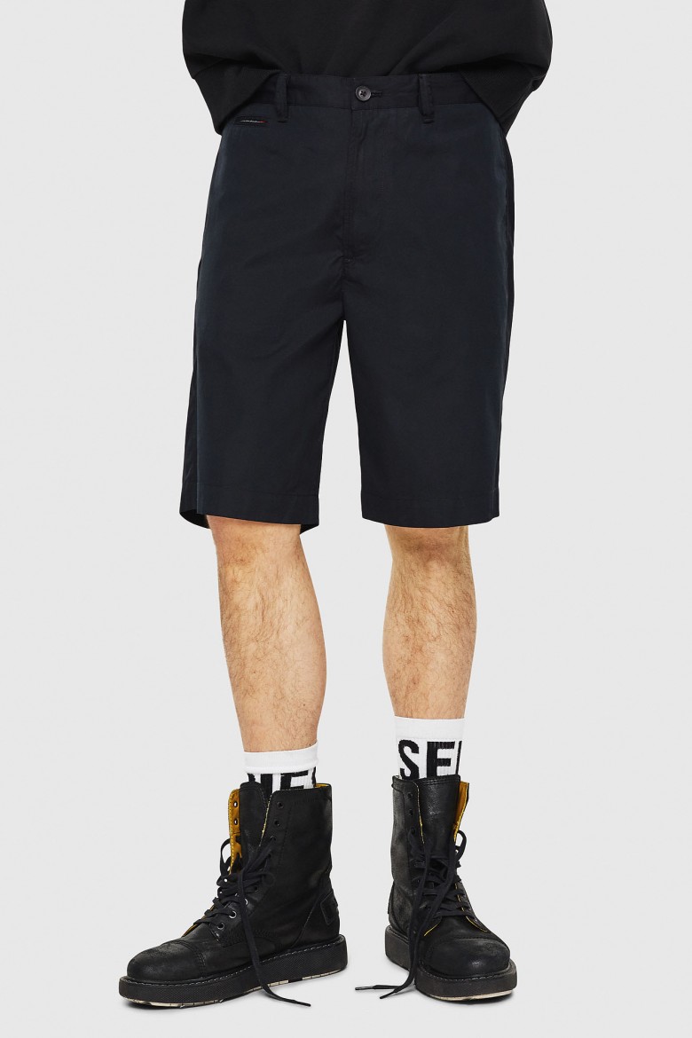 9011 DIESEL S.P.A.,BREGANZE Shorts - Diesel PWHOLSHO SHORTS Black