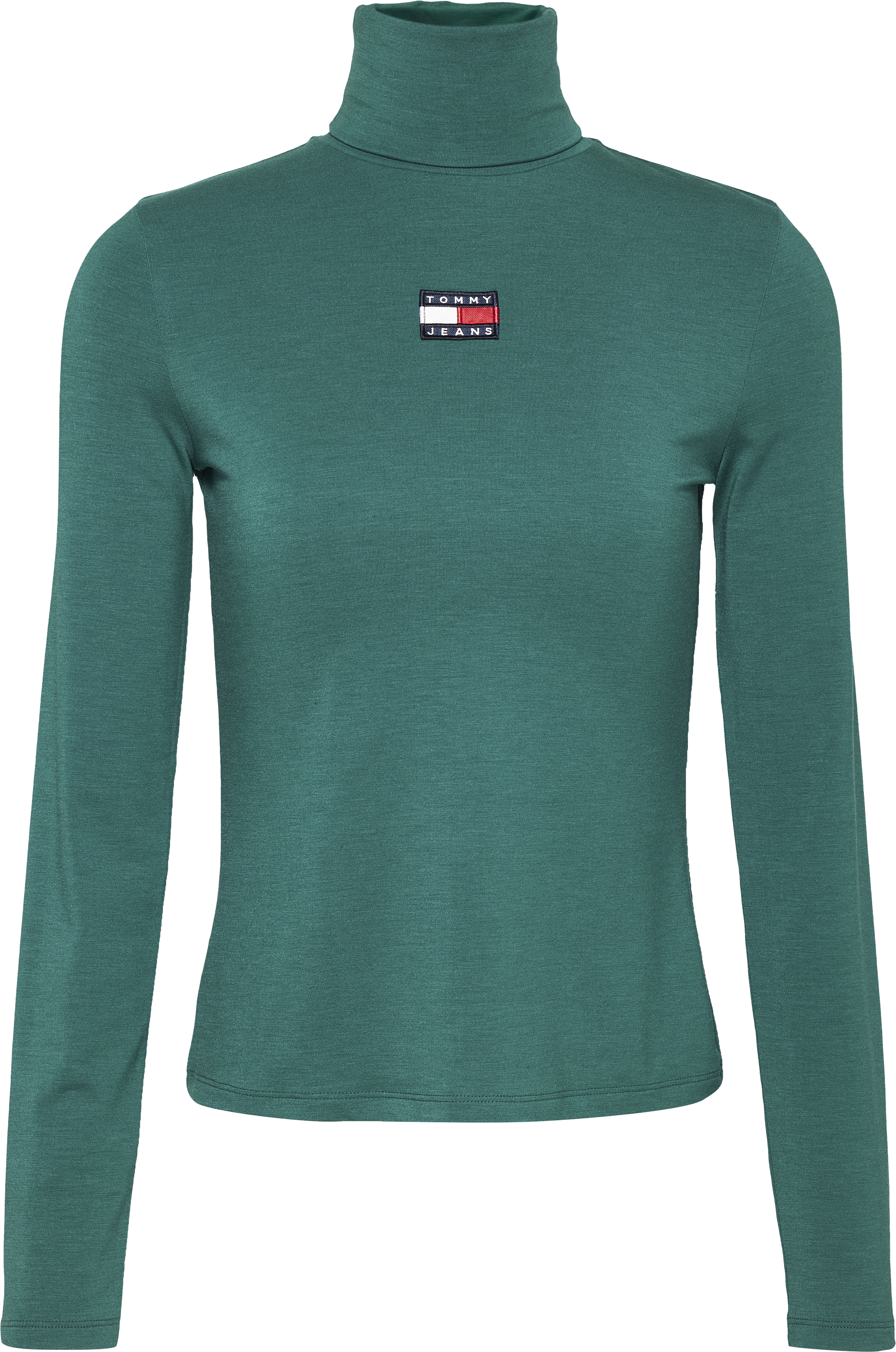 Tommy Jeans Turtleneck - TJW SLIM BADGE TURTL green