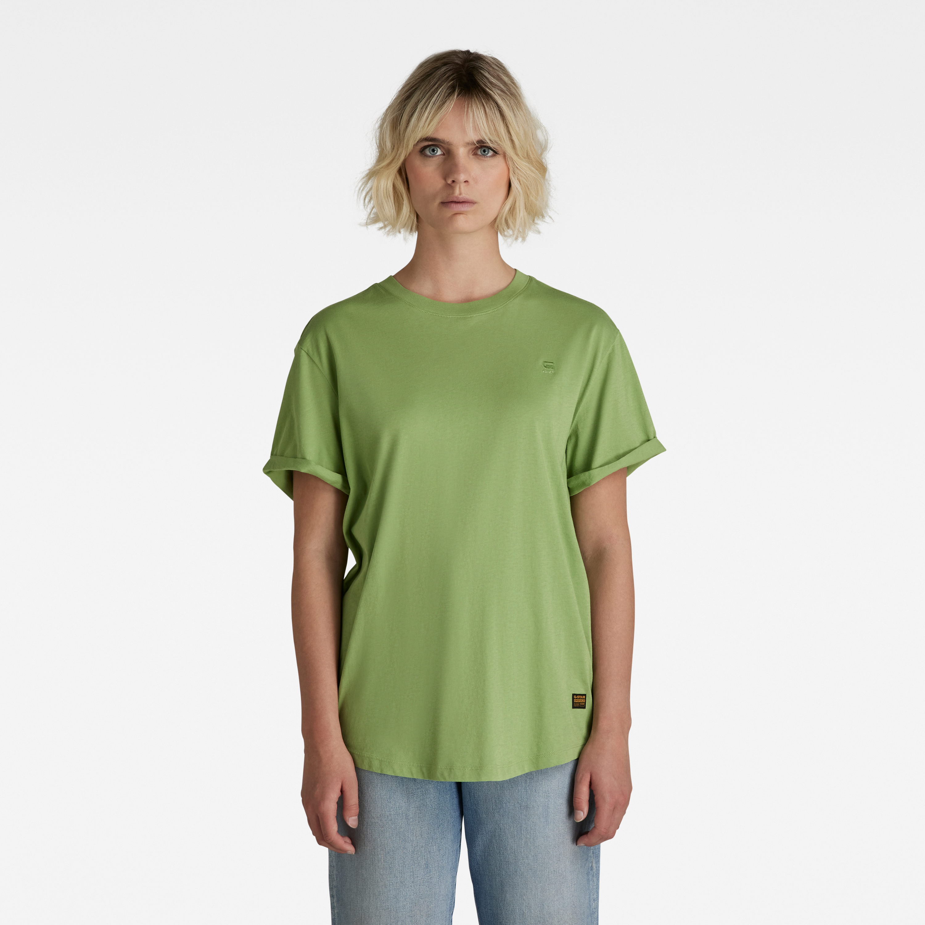 G-STAR T-shirt - Lash fem loose r t s\s green