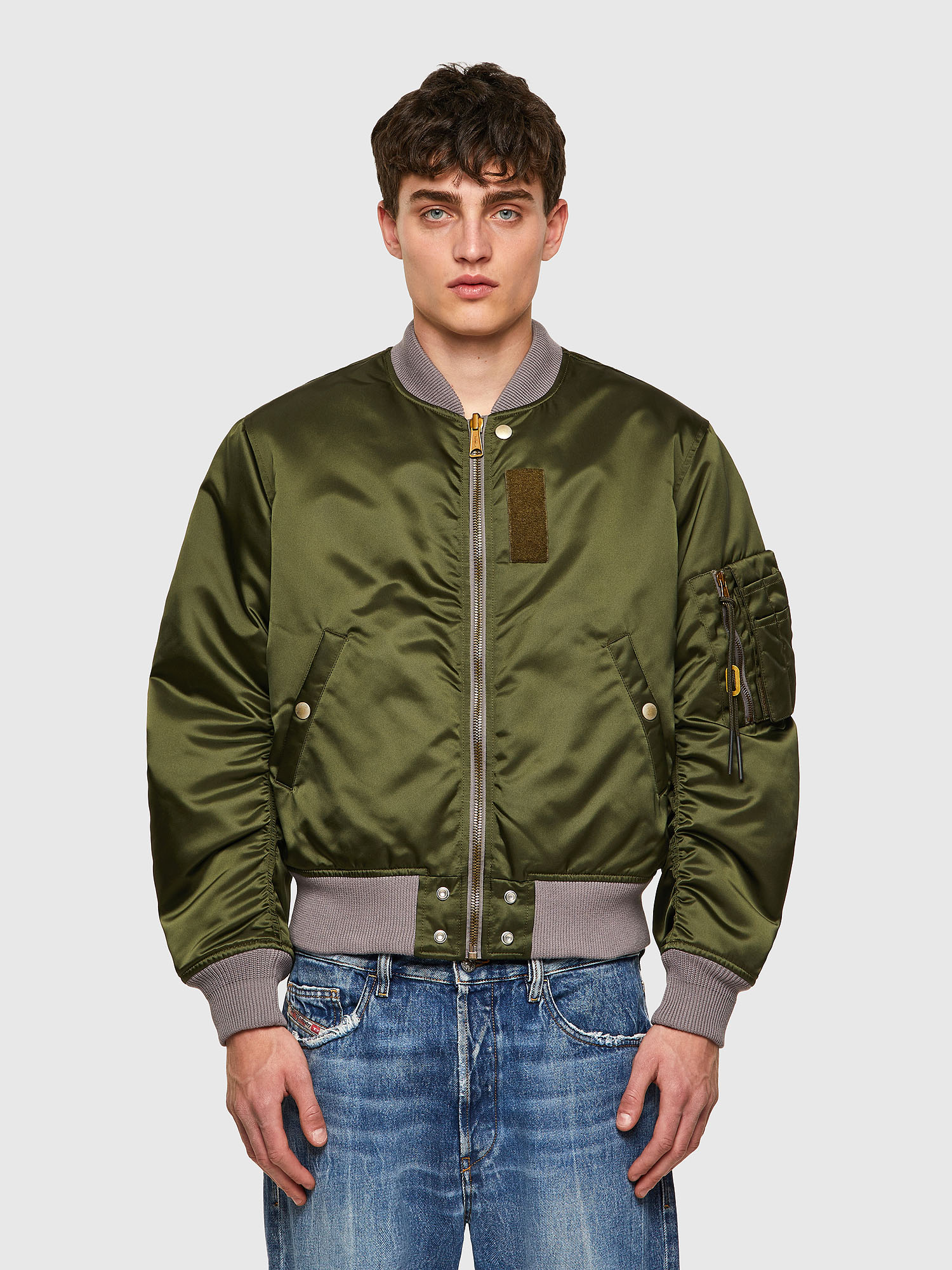 Diesel Jacket - JMAONEREV JACKET Green