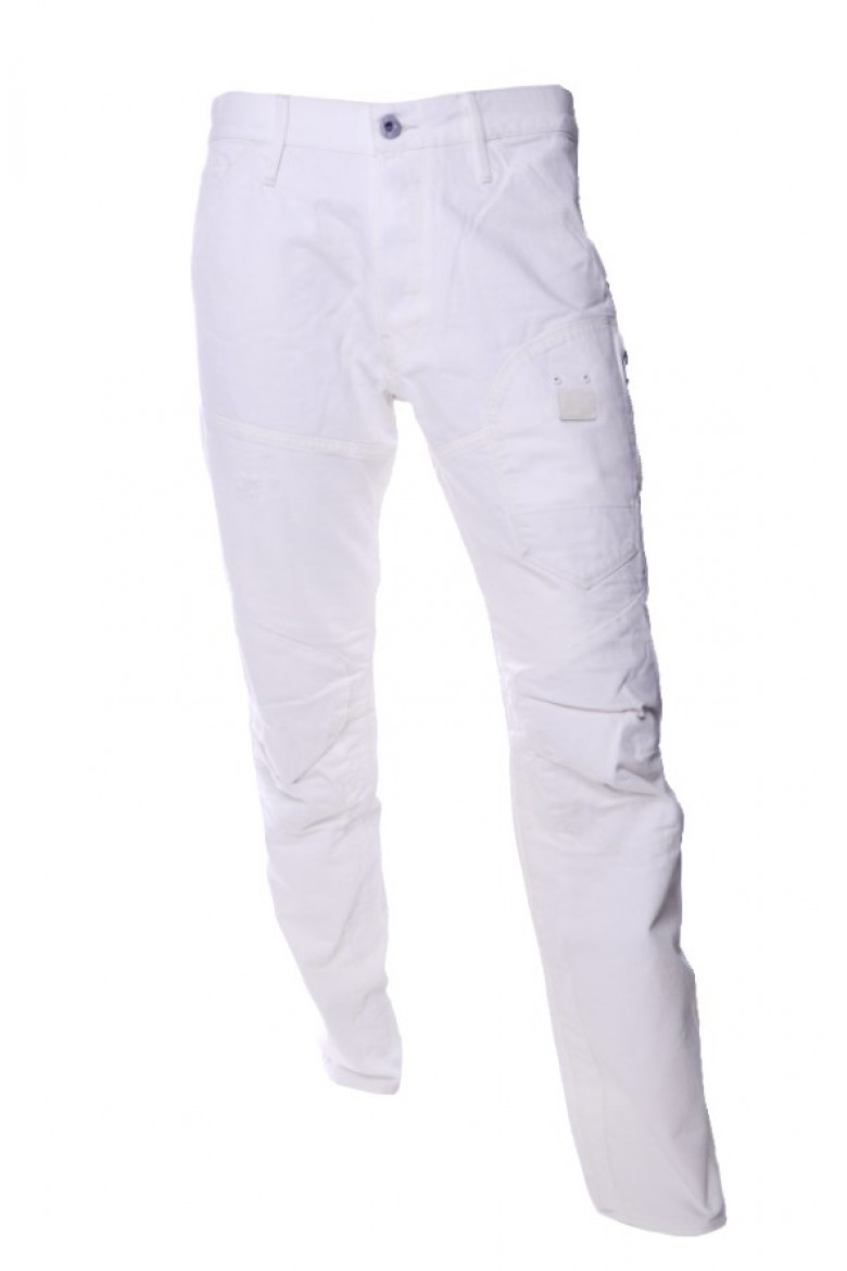 G-STAR Biker Pants 5620 3d T White