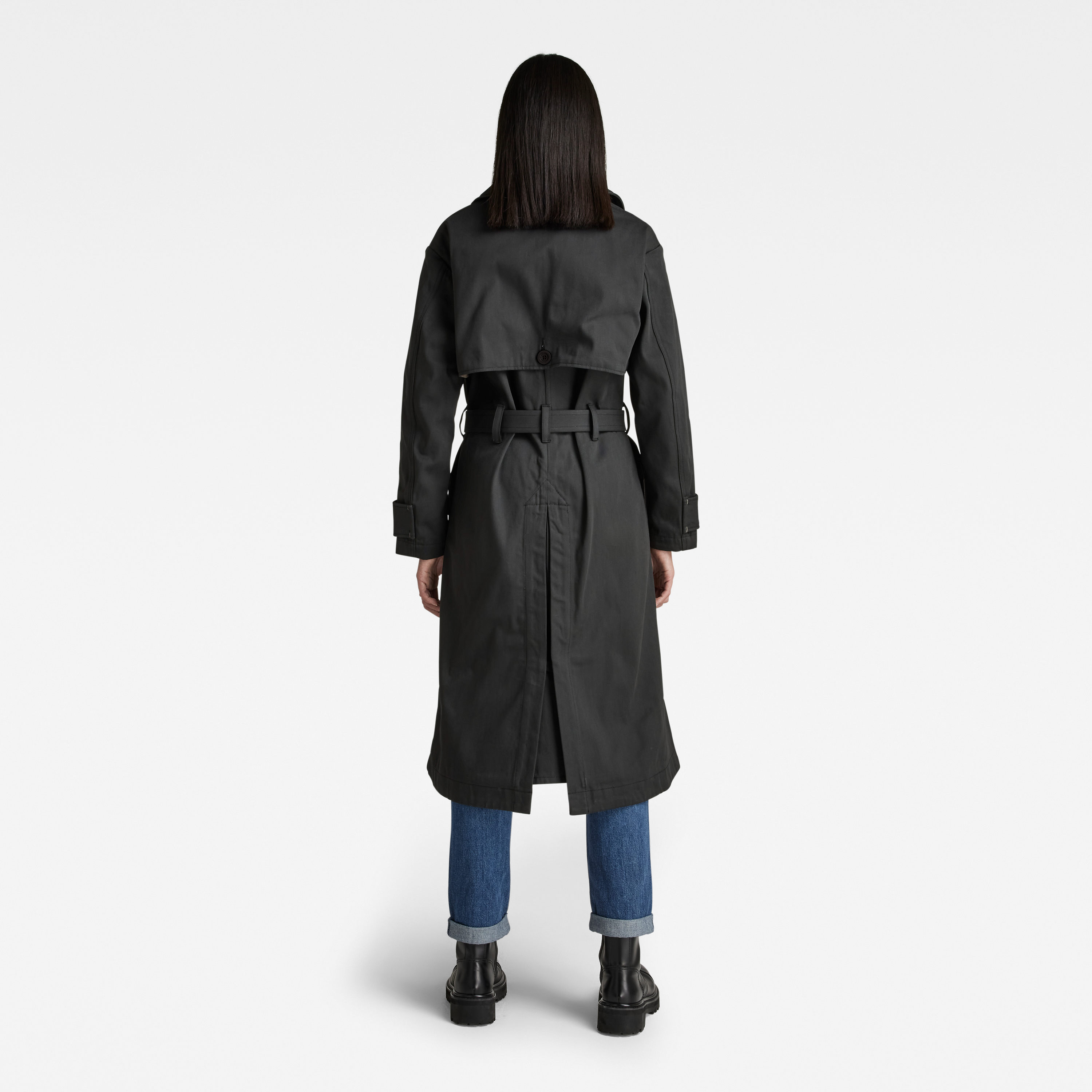 G-STAR Coat - High Trench wmn black