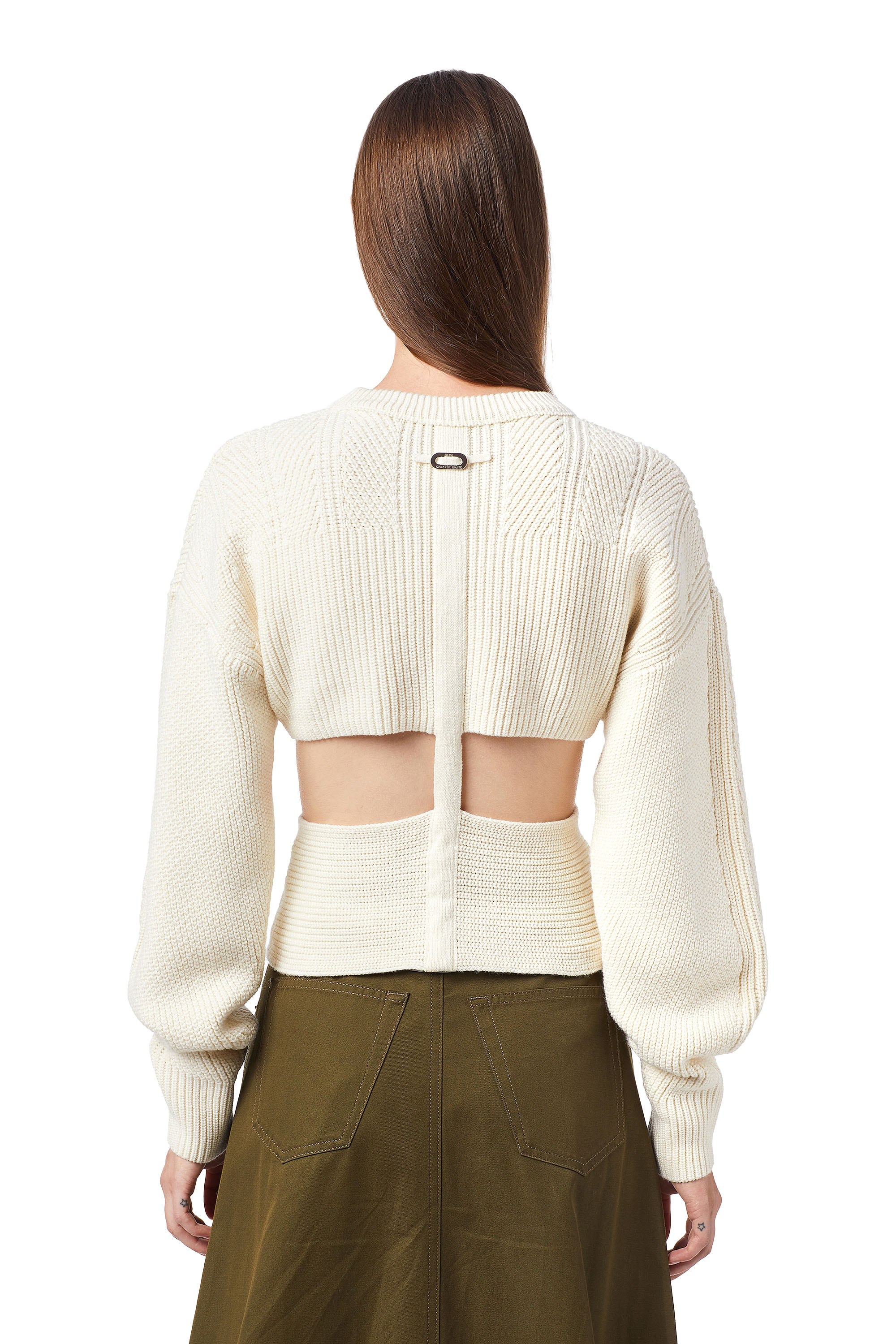 Diesel Sweater - MRHODY KNITWEAR white