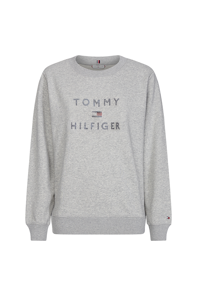 Tommy Hilfiger Sweatshirt - TIARA ROUND-NK SWEATSHIRT grey