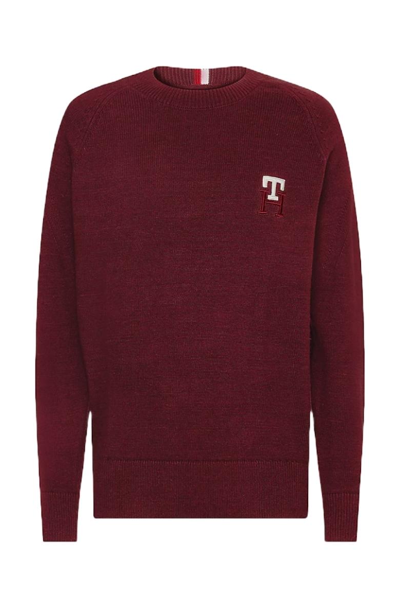 Tommy Hilfiger Sweater - MONOGRAM AMERICAN CO red