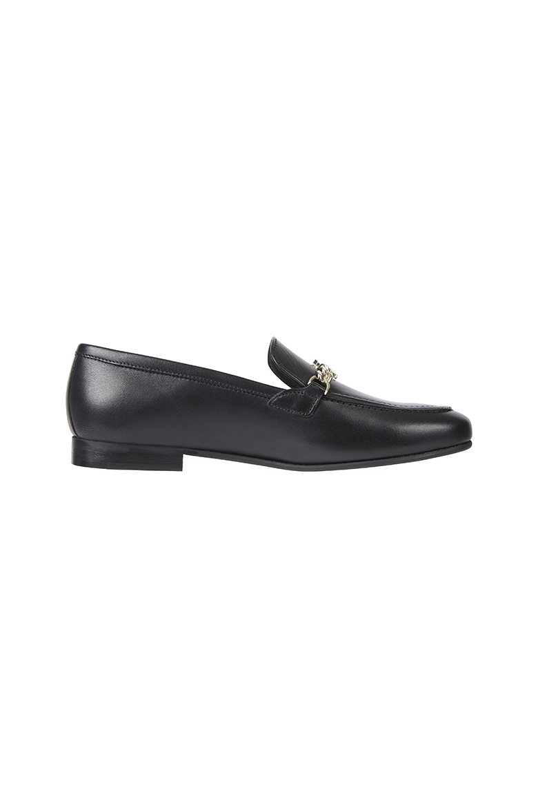 Tommy Hilfiger Moccasins - ELEVATED TH CHAIN LOAFER black