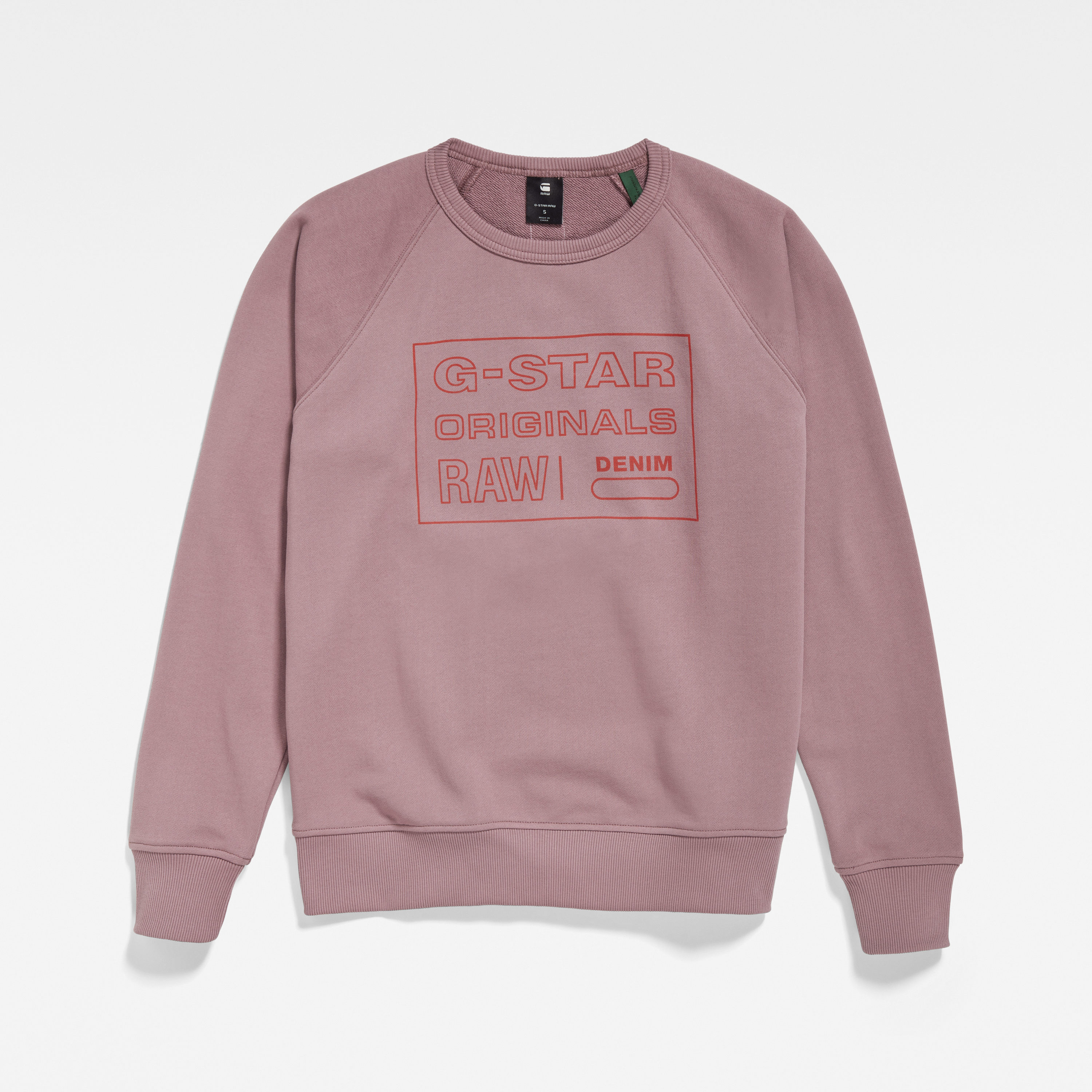 G-STAR Sweatshirt - Raglan originals sw wmn purple