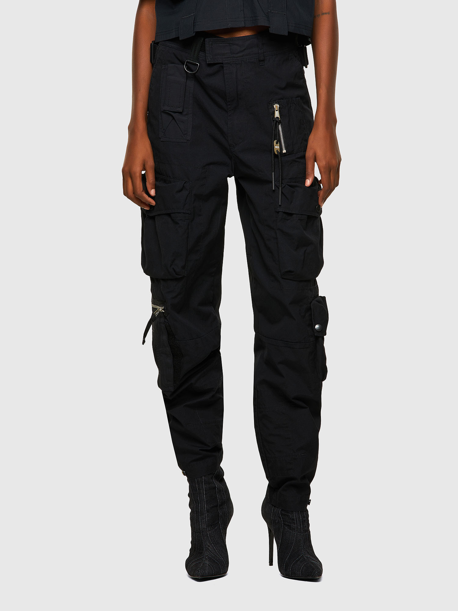 Diesel Trousers - PGAGE TROUSERS black