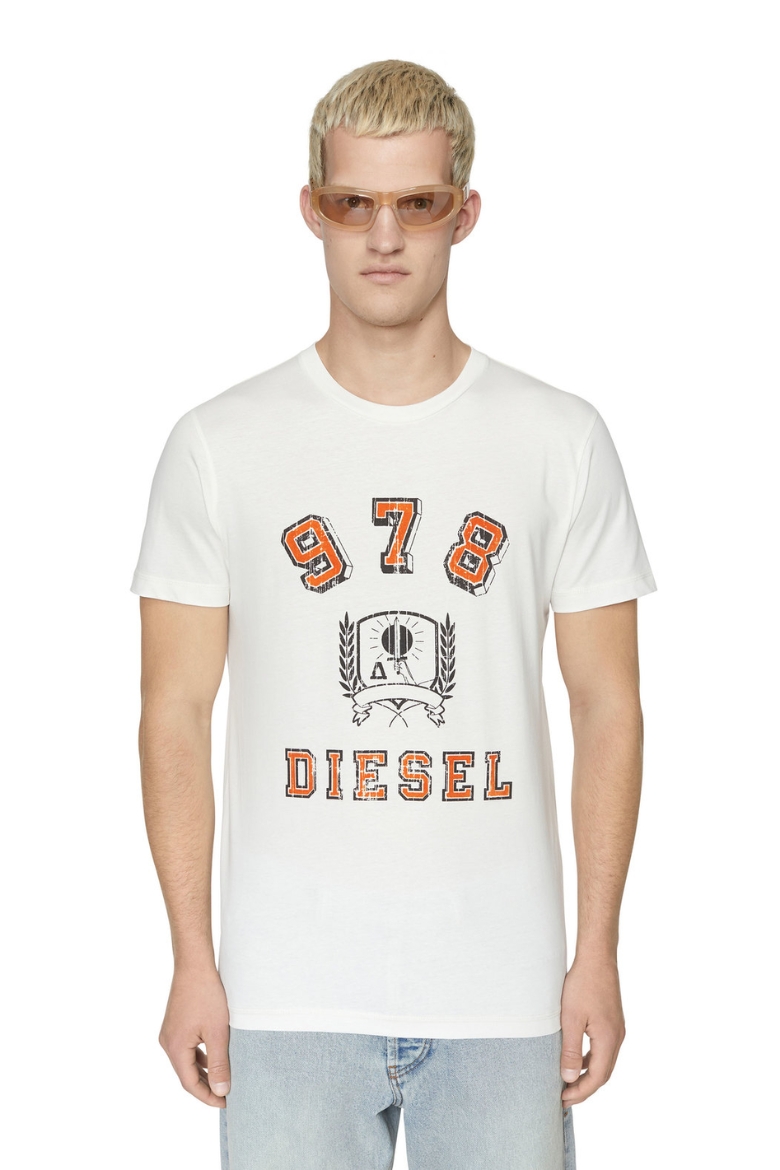 Diesel T-shirt - T-DIEGOR-E11 T-SHIRT White