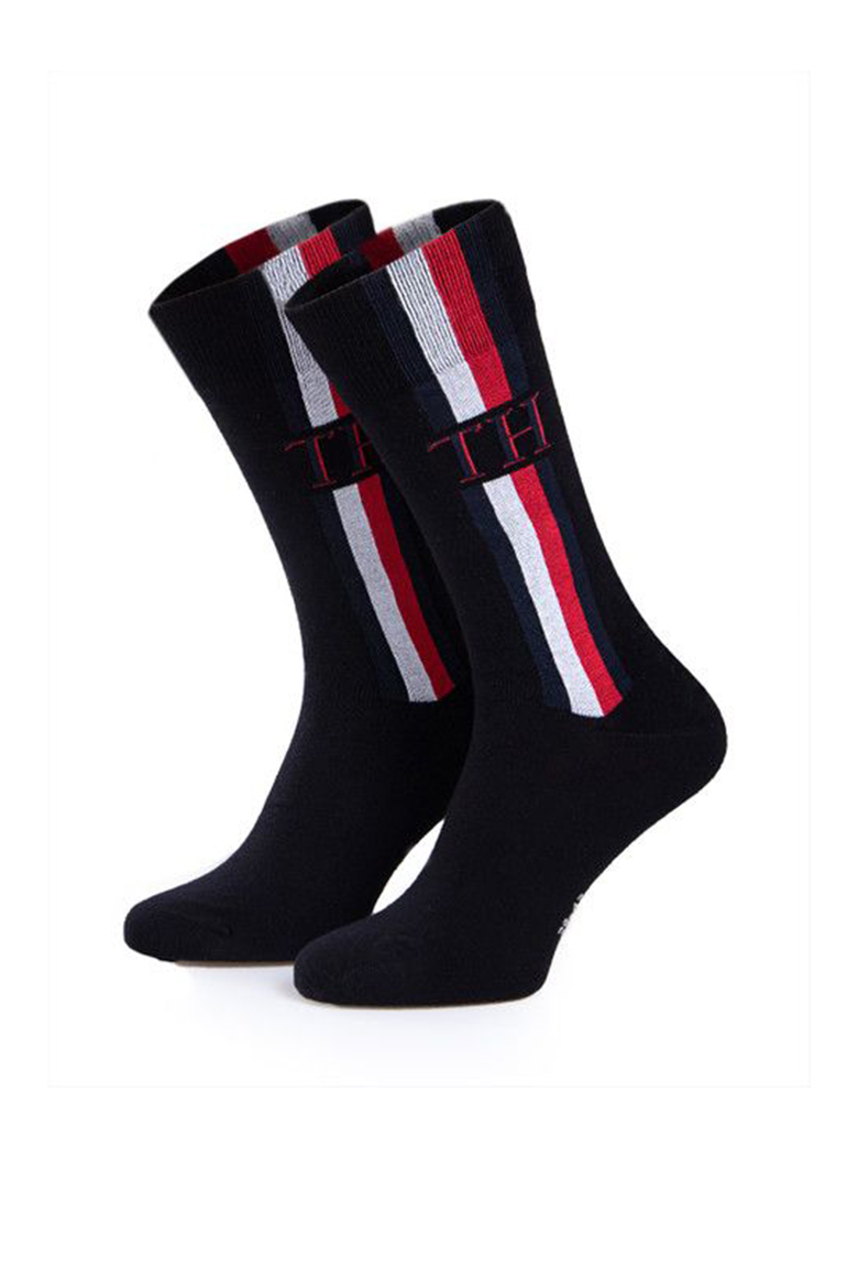 Socks - Tommy Hilfiger ICONIC STRIPE 2 pack grey