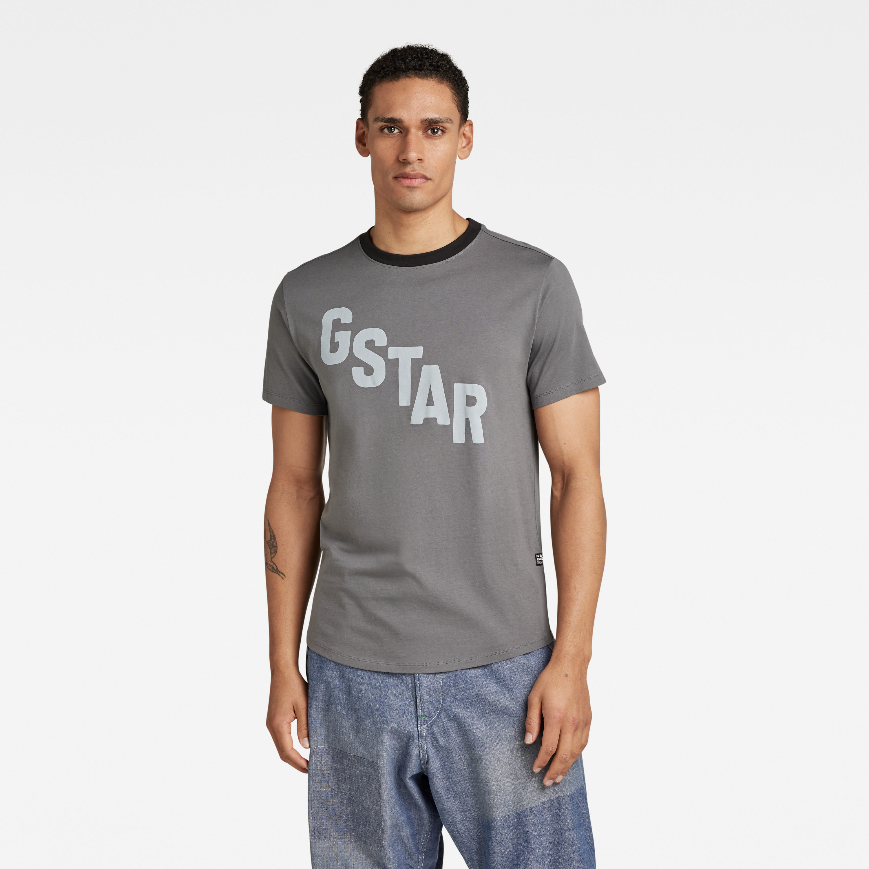 G-STAR T-shirt - Lash sports graphic r t grey