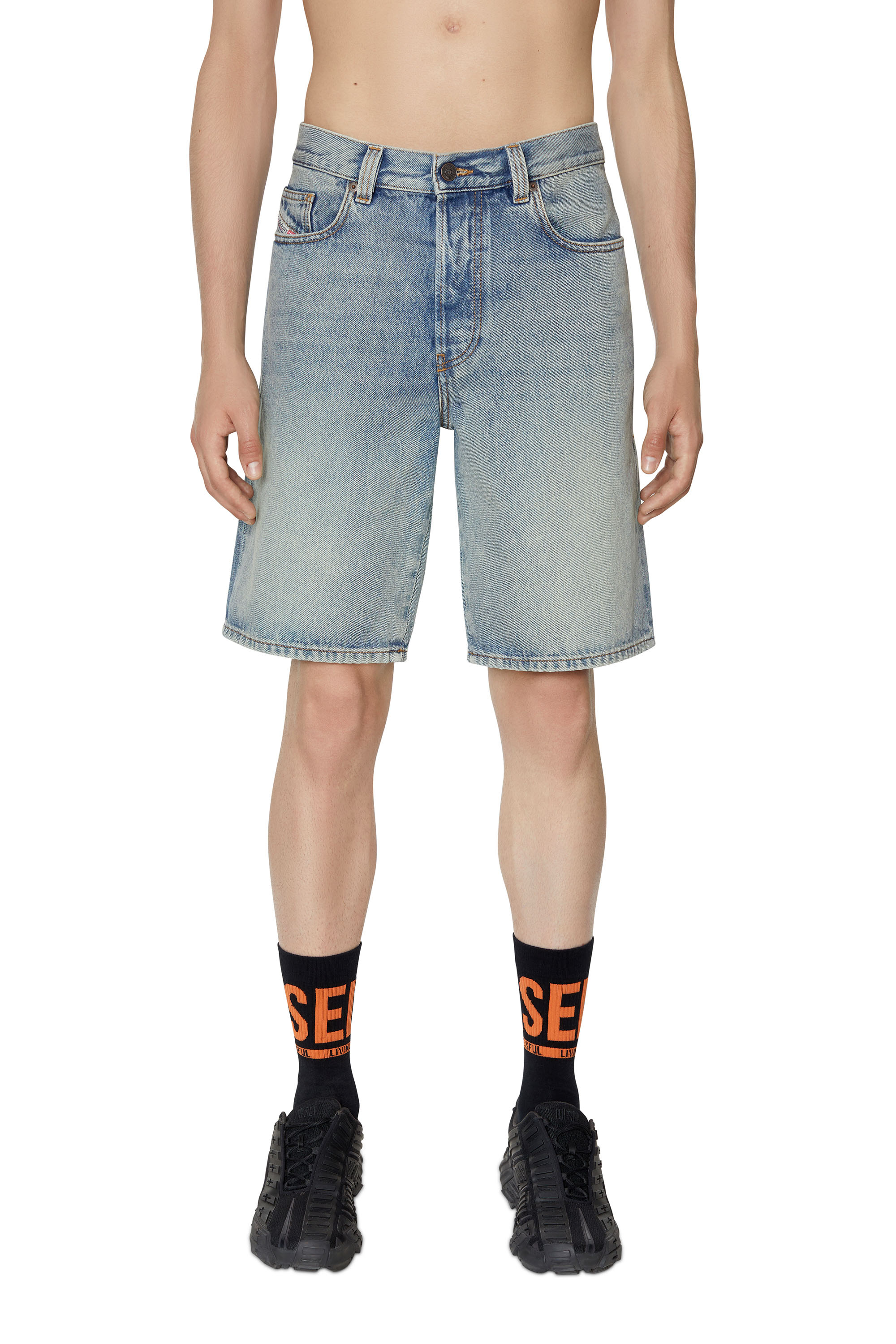 Diesel Shorts - REGULAR-SHORT SHORTS Blue