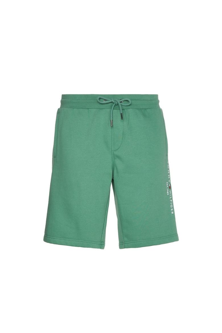 Tommy Hilfiger Shorts - TOMMY LOGO SWEATSHORTS Green