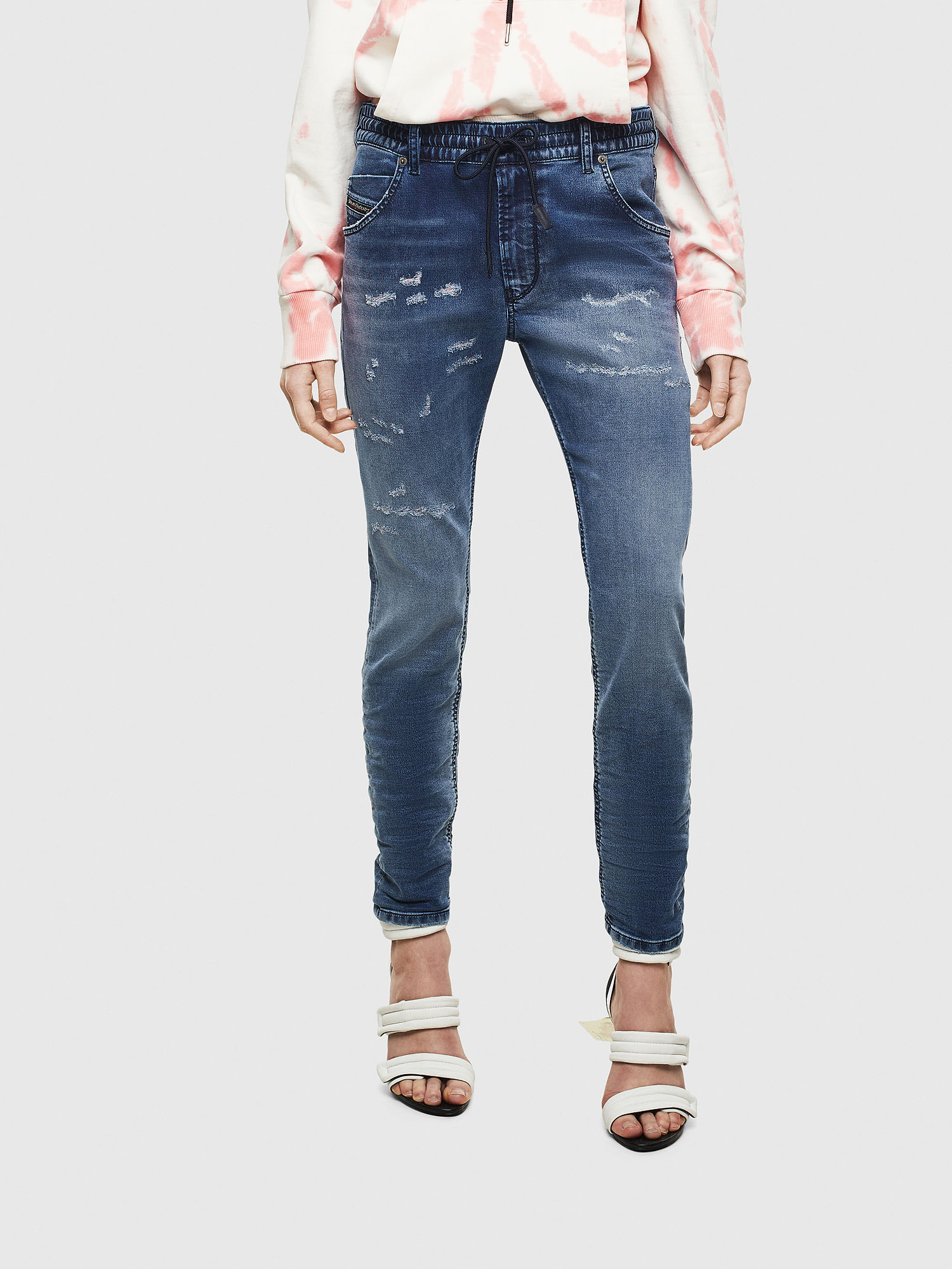 Diesel Jeans - KRAILEY RNE Sweat jeans blue-grey