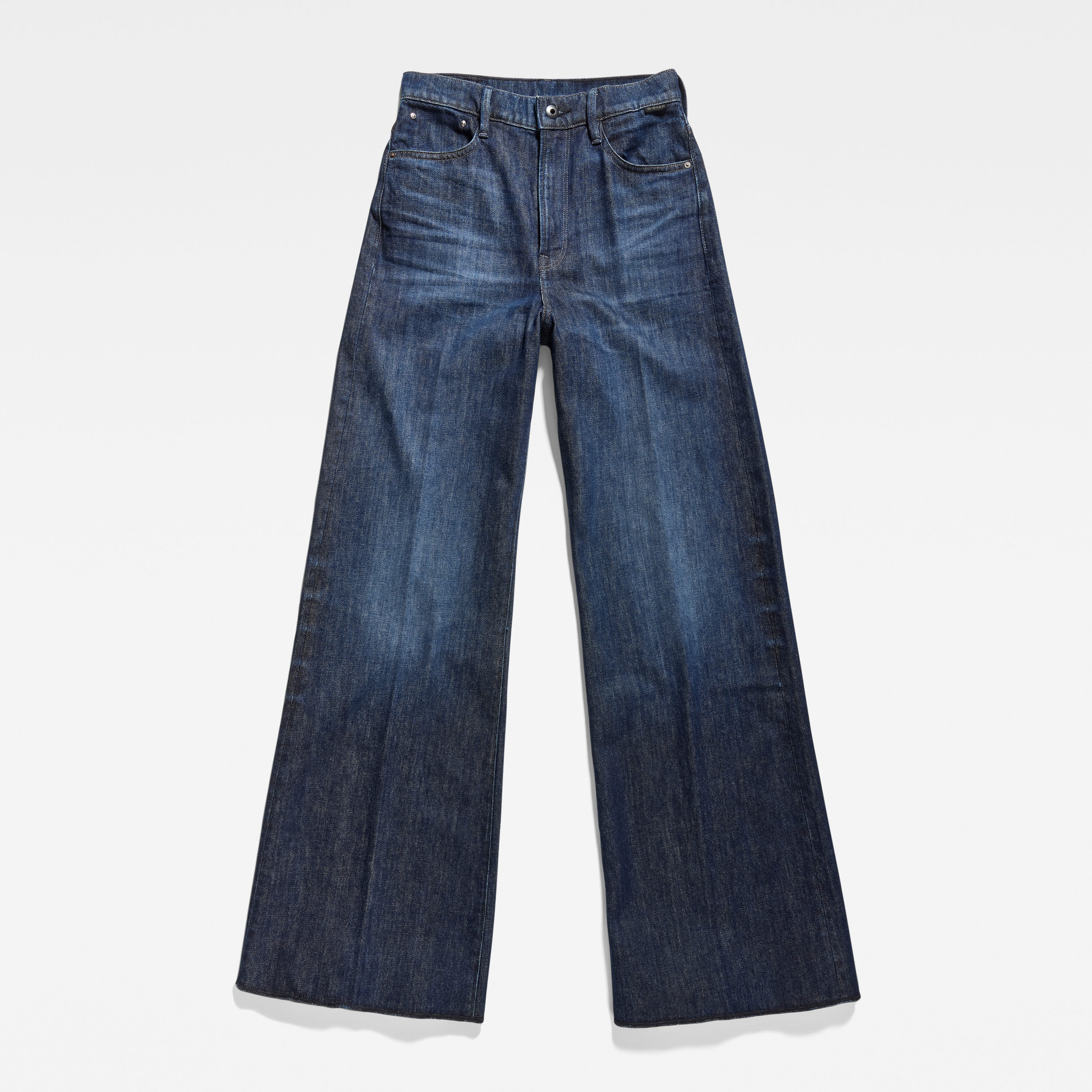 G-STAR Jeans - Deck Ultra High Wide Leg wmn blue