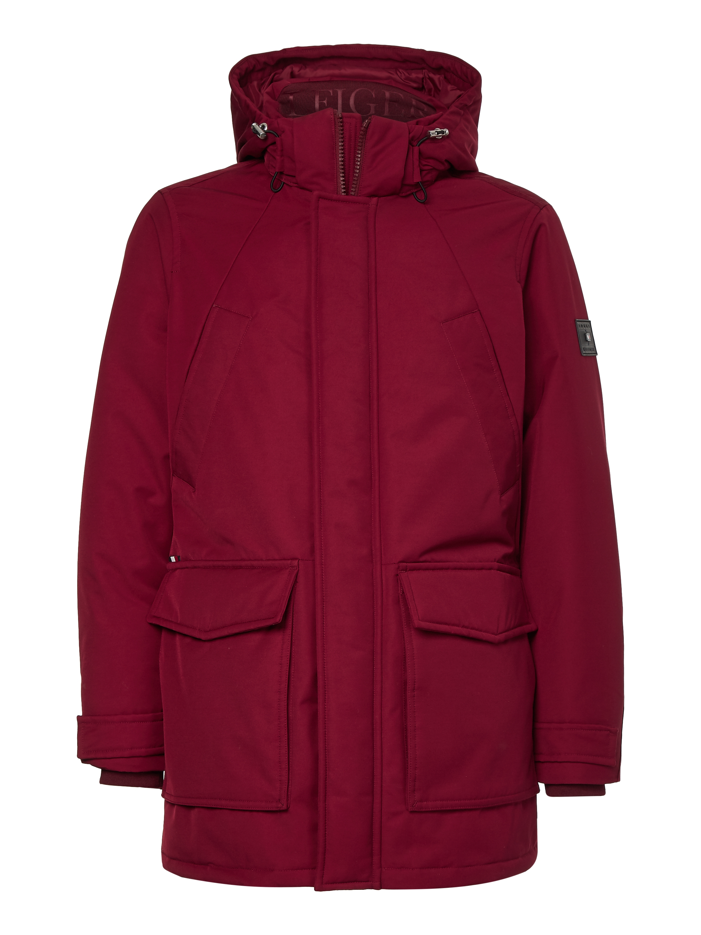 Tommy Hilfiger Coat - ROCKIE NON FUR DOWN red