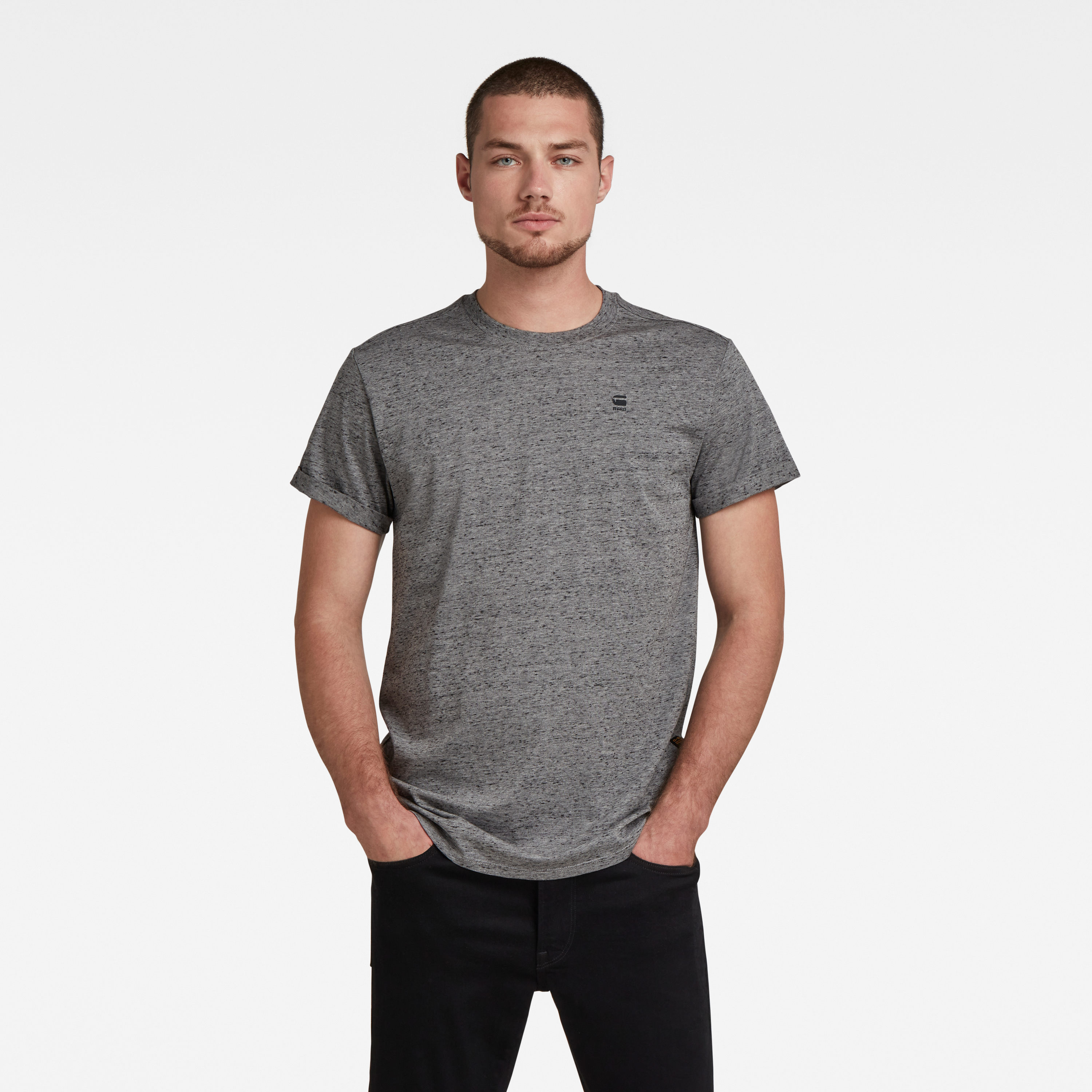 T-shirt - G-star Lash r t s\s grey