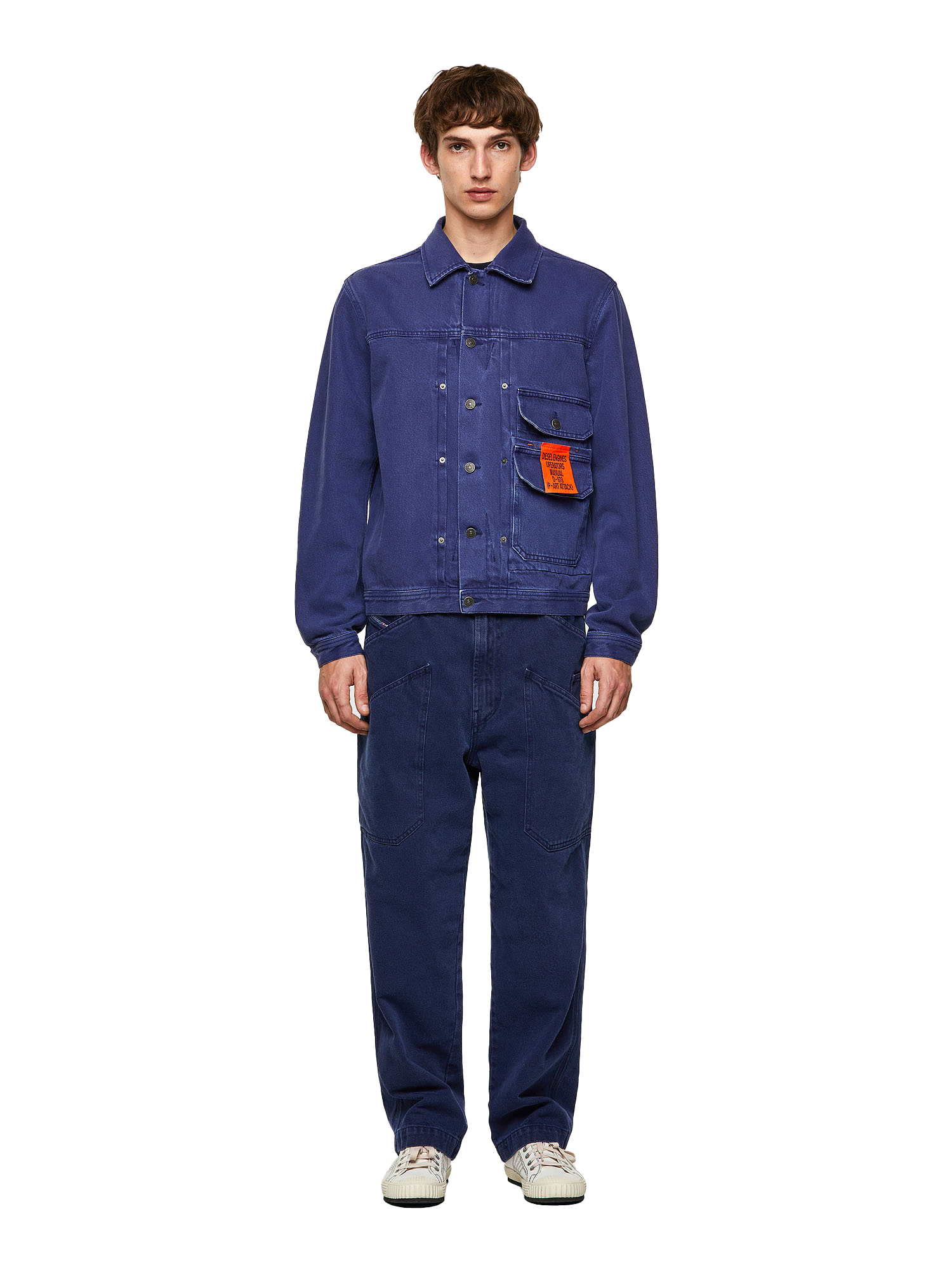 Diesel Jacket - DSFERASP JACKET blue
