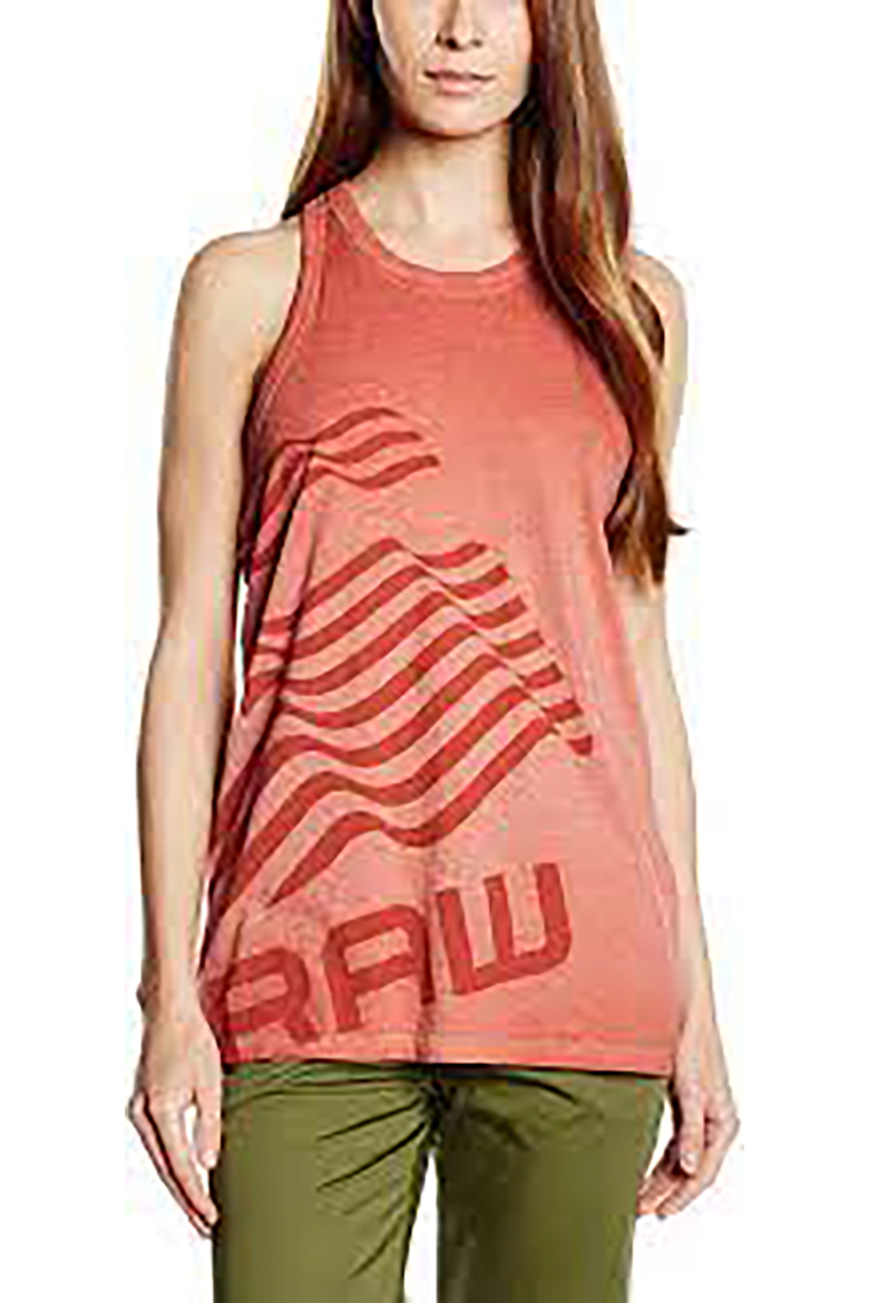 T-shirt - G-star Redill slim r t wmn tanktop orange