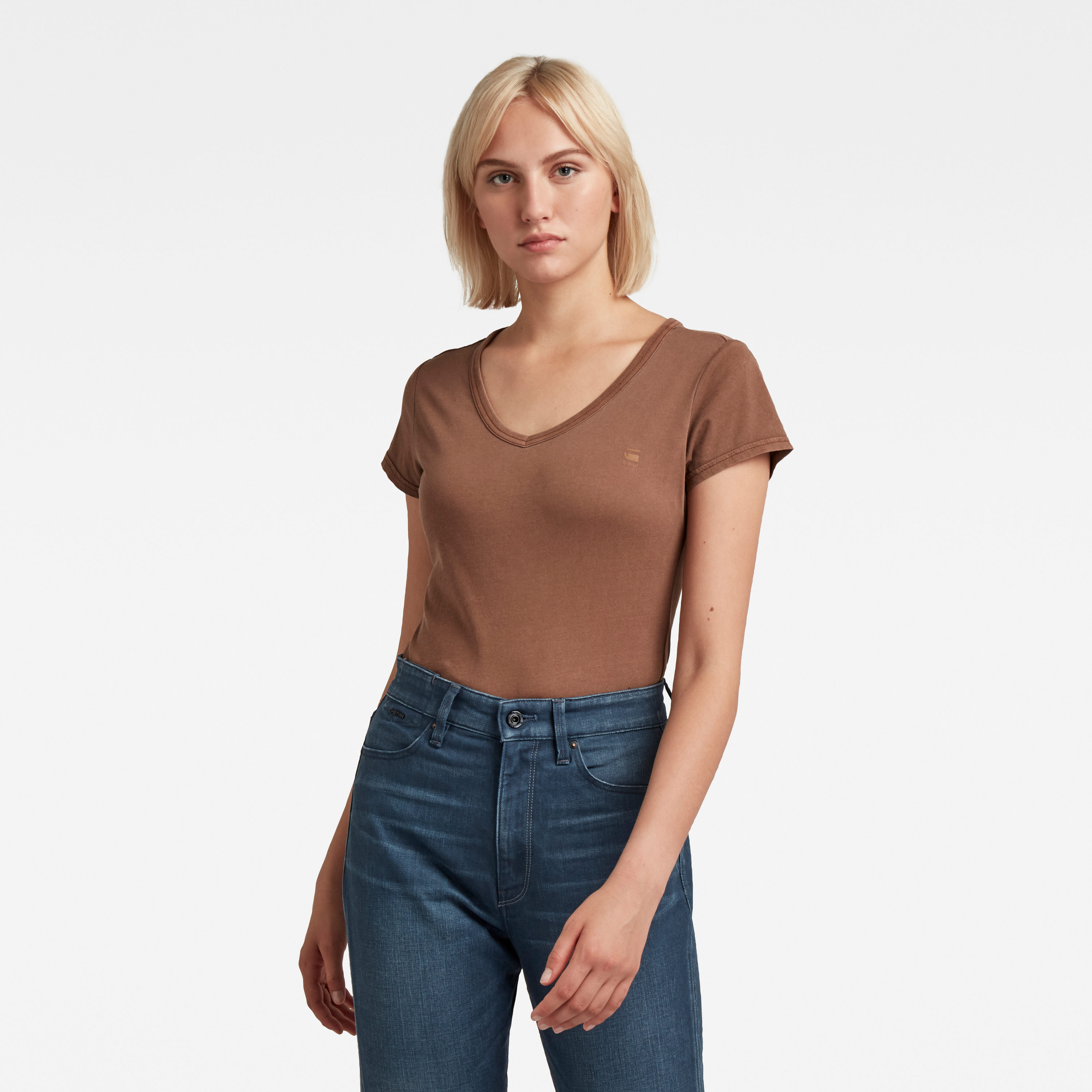 G-STAR T-shirt - Eyben slim in t wmn s\s from brown