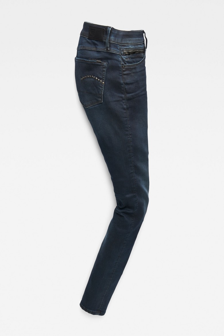 Rifle - G-STAR 3301 Studs Mid Skinny Wmn