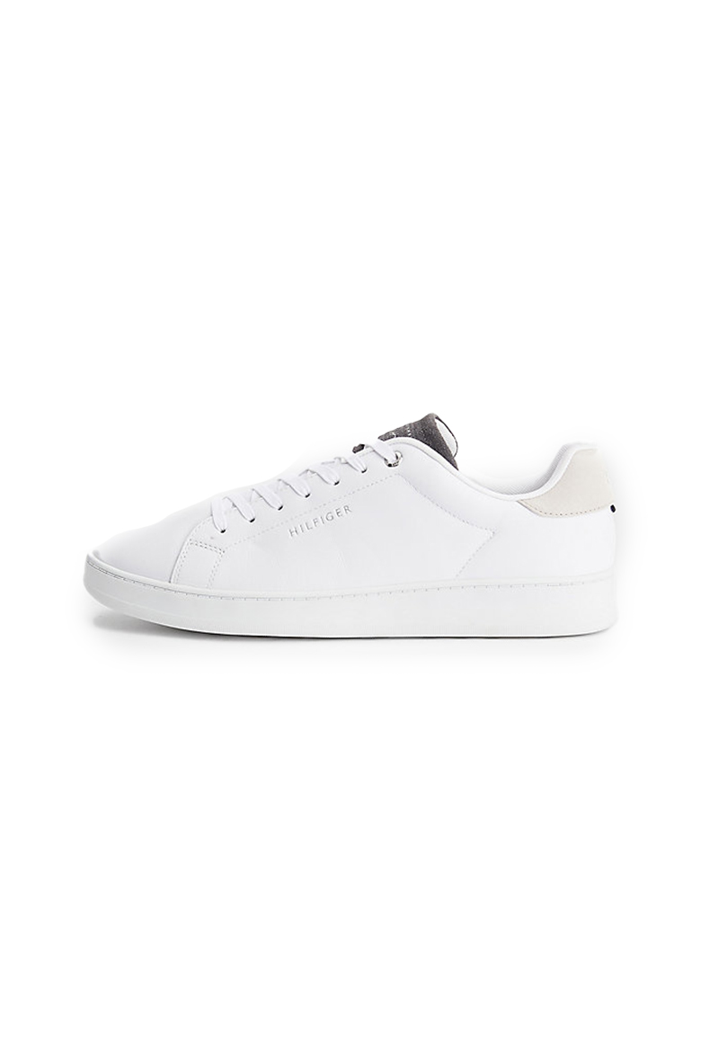 Tommy Hilfiger Sneakers - RETRO COURT CLEAN CUPSOLE white