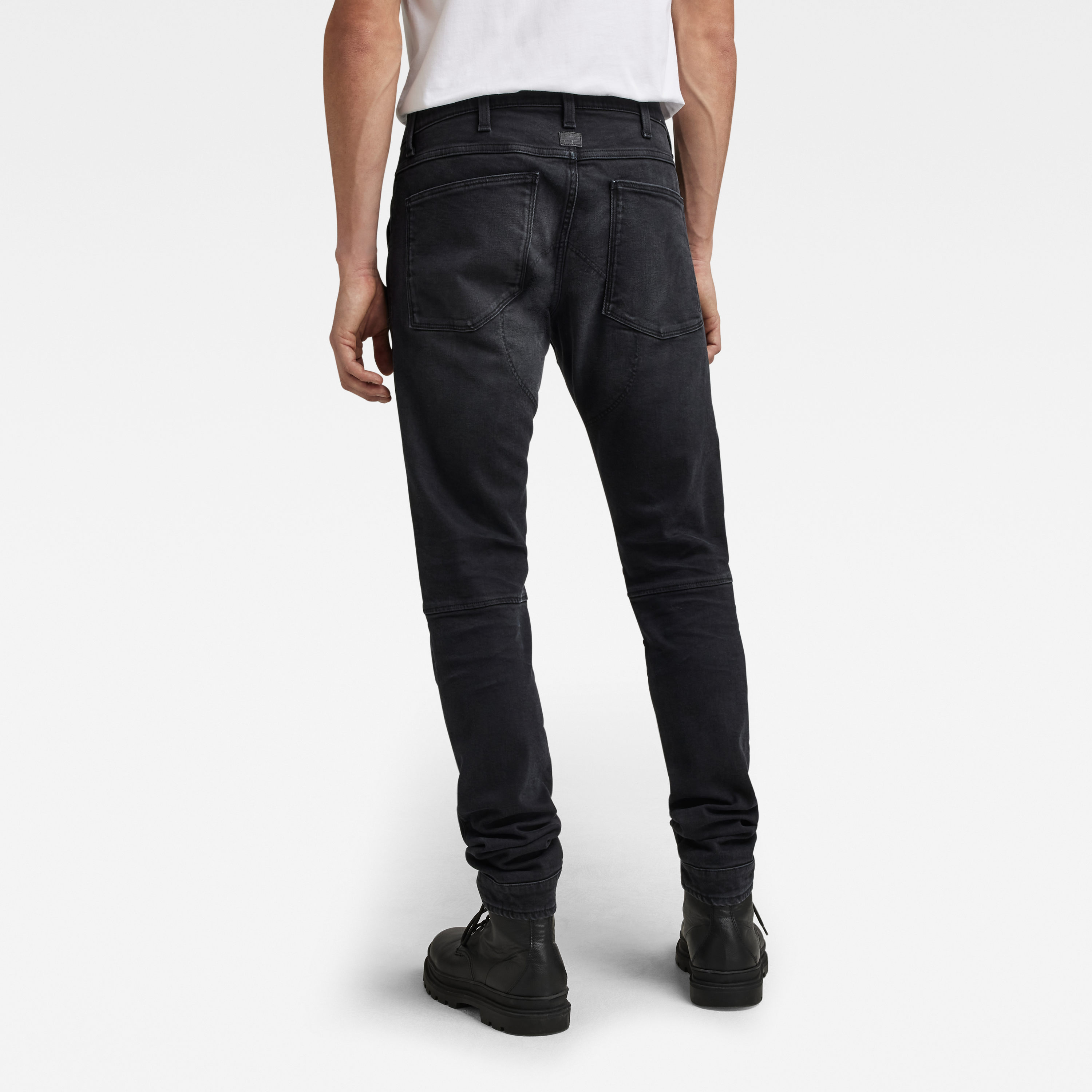 G-STAR Jeans - 5620 3D Zip Knee Skinny Black