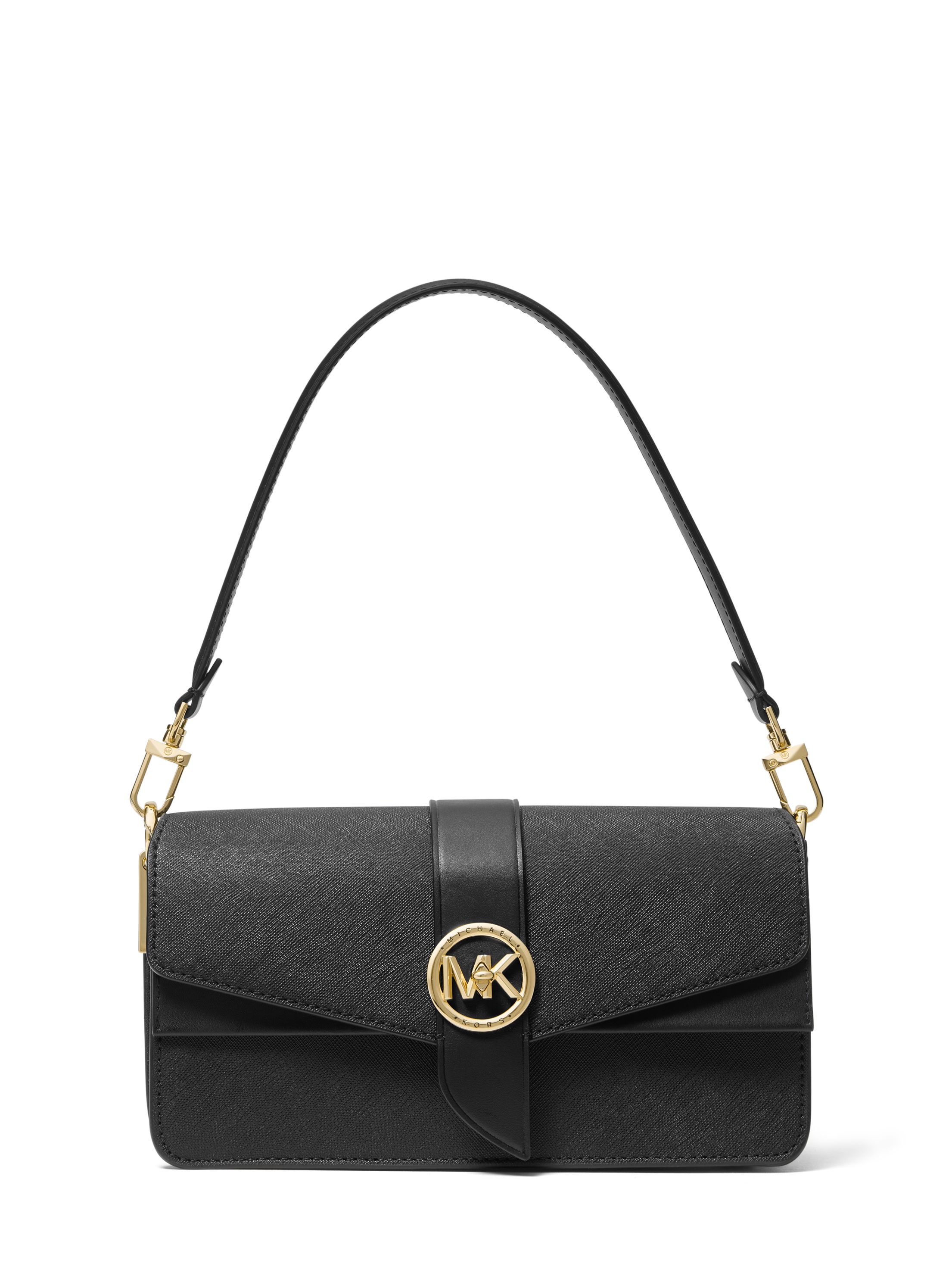 Michael Kors Handbag - GREENWICH MD CONV SHLDR black