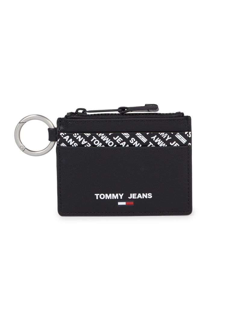 Tommy Jeans Wallet - TJM ESSENTIAL LTHR CC & COIN Black