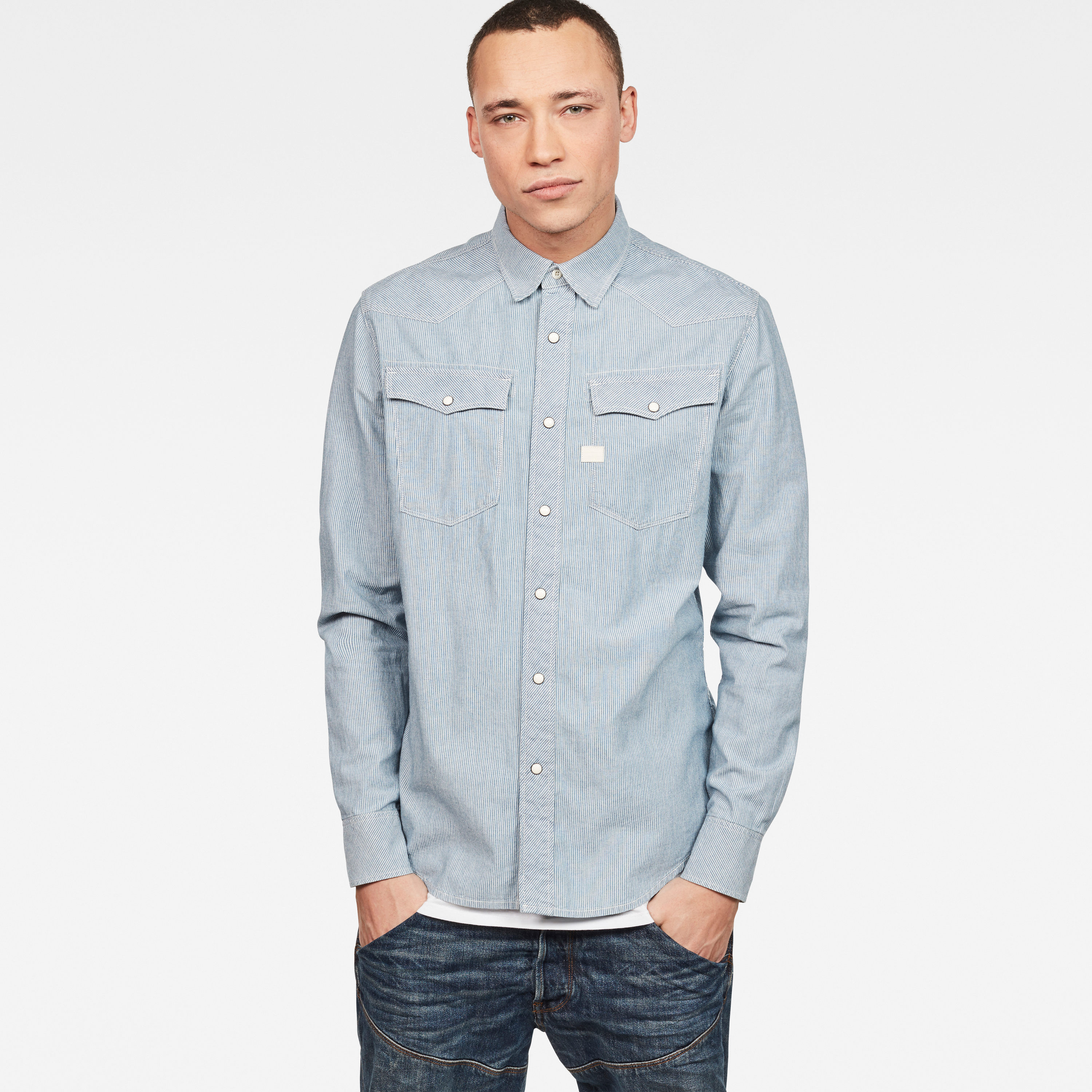 G-STAR Shirt - 3301 Shirt Blue