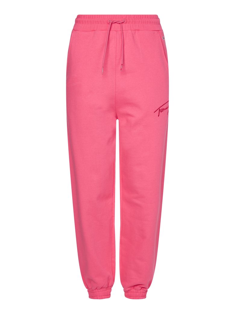 Tommy Jeans Sweatpants - TJW TOMMY SIGNATURE SWEATPANT pink